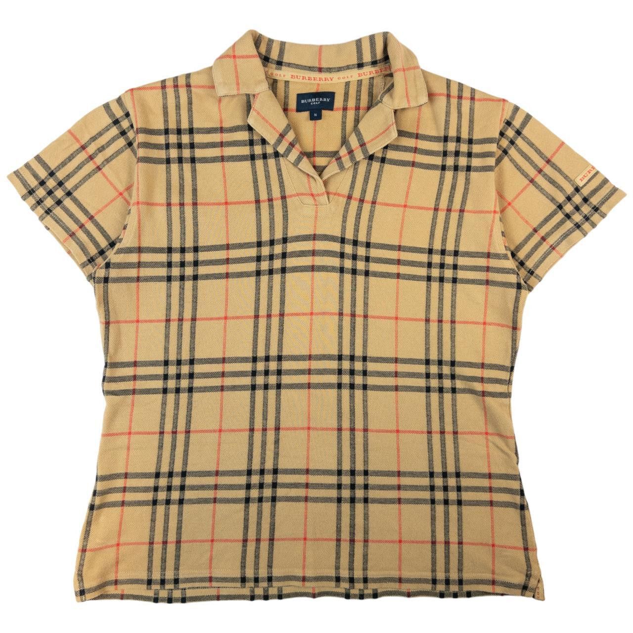 Burberry Vintage Burberry Nova Check Polo Shirt Womens Size S Size S / US 4 / IT 40 - 1 Thumbnail