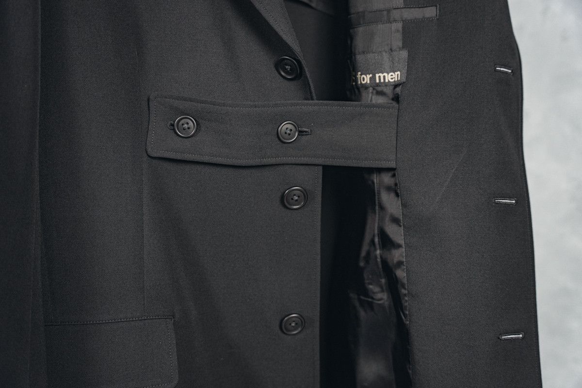Y's for Men × Yohji Yamamoto Yohji Yamamoto Y's For Men - W/GABARDINE HOODED JACKET Size US L / EU 52-54 / 3 - 13 Thumbnail