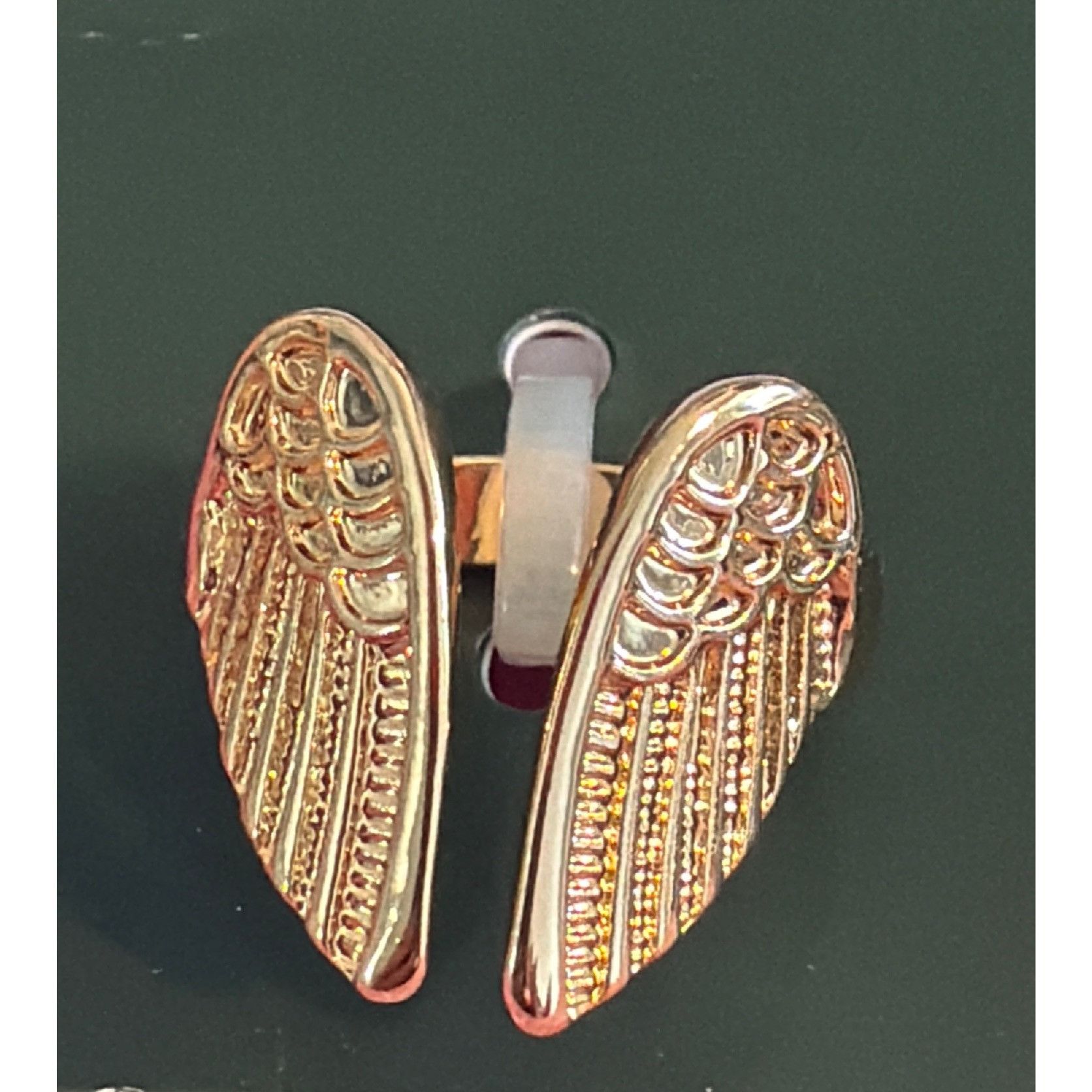 Other Wild Fable Assorted Sizes 3 Piece Ring Set Gold Tone White E Size ONE SIZE - 2 Thumbnail