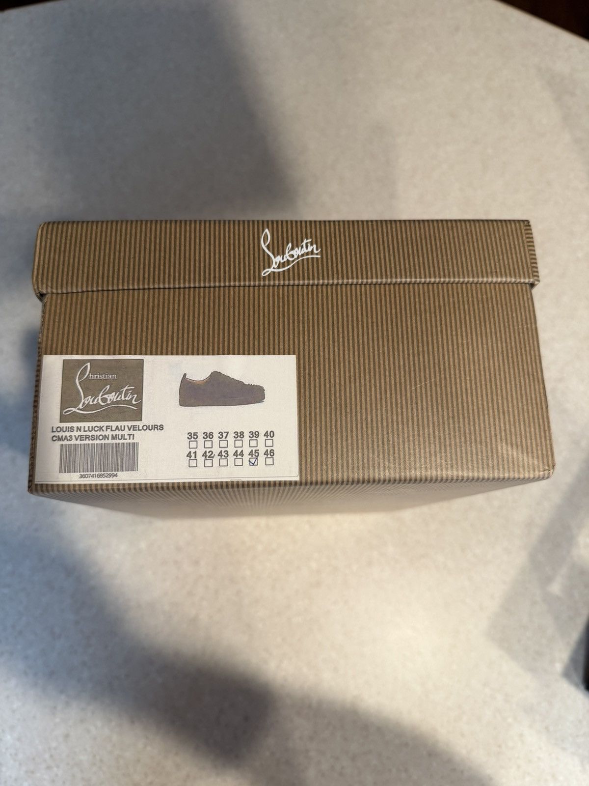 Christian Louboutin Christian Louboutin Men's Louis Junior Spikes Size 45 Size US 11.5 / EU 44-45 - 7 Thumbnail