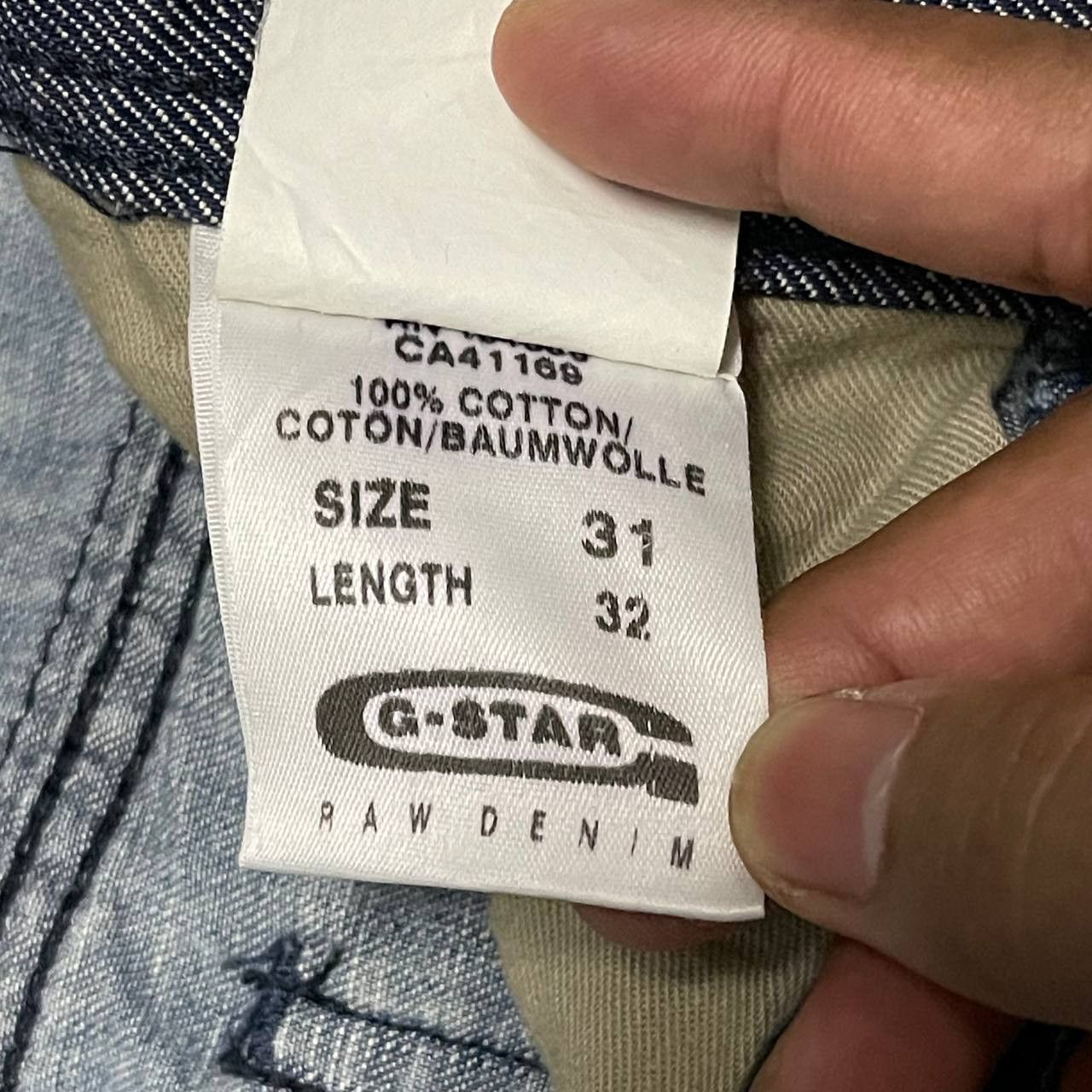 G-Star Vintage G Star Raw Flared Denim Pants Size US 31 - 13 Thumbnail