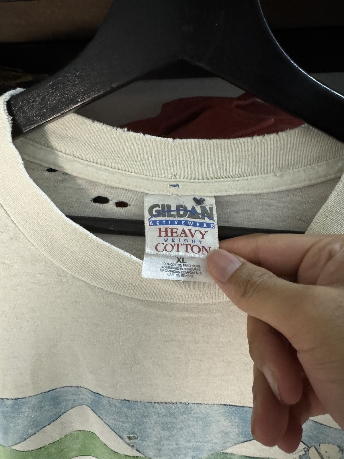 Vintage VINTAGE THRASHED DISTRESSED SOUTH PARK CARTOON SHOW TEE Size US XL / EU 56 / 4 - 5 Thumbnail