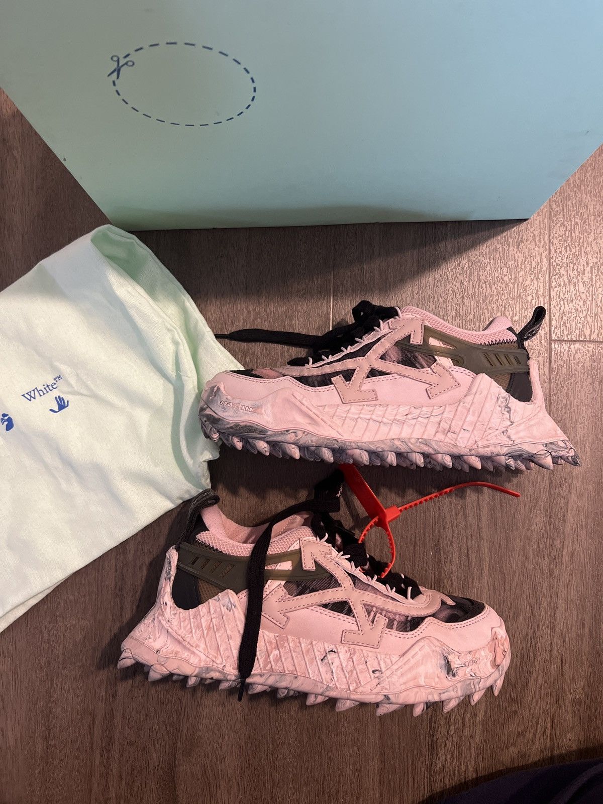 Off-White ODSY-100 ‘Dirty Pink’ Size US 6 / IT 36 - 3 Thumbnail