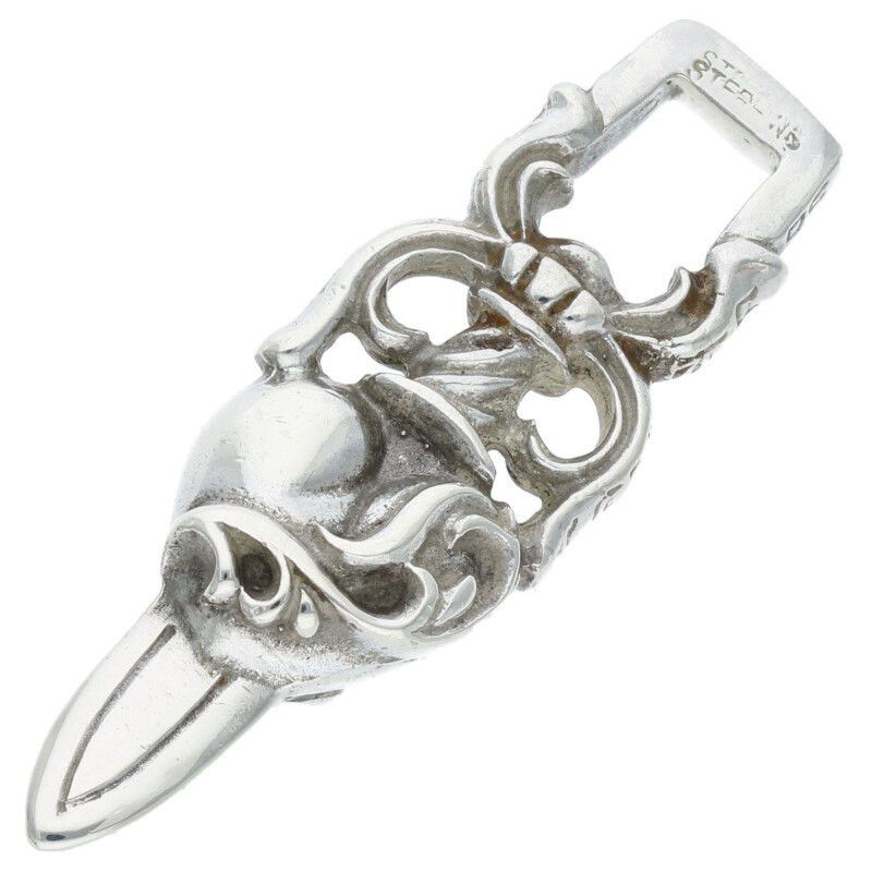 Chrome Hearts Chrome Hearts Heart+Dagger Pink Saphire
