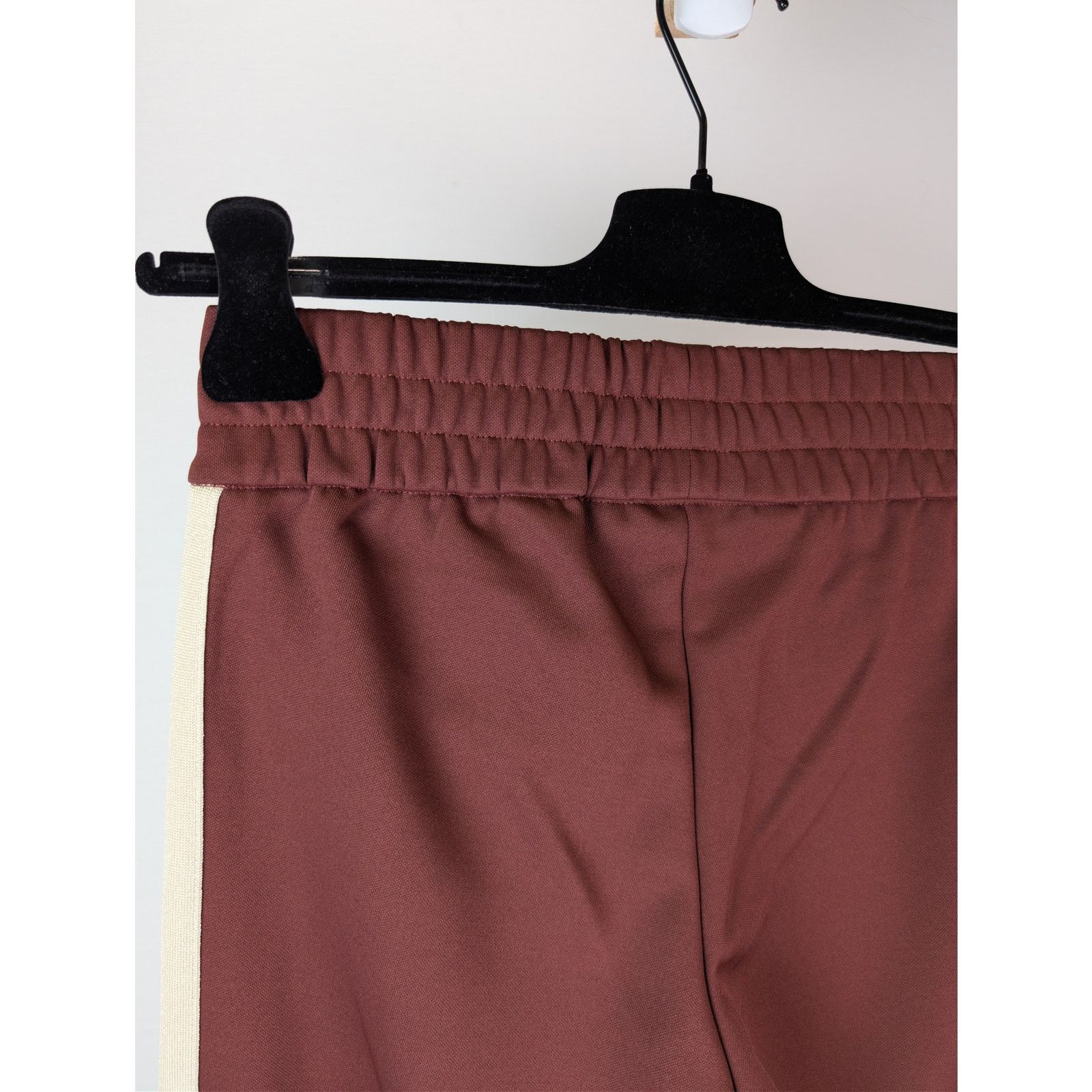 Palm Angels o1rshd1 Q:2 / Classic Logo Track Pants Burgundy / Off White Size US 30 / EU 46 - 15 Thumbnail