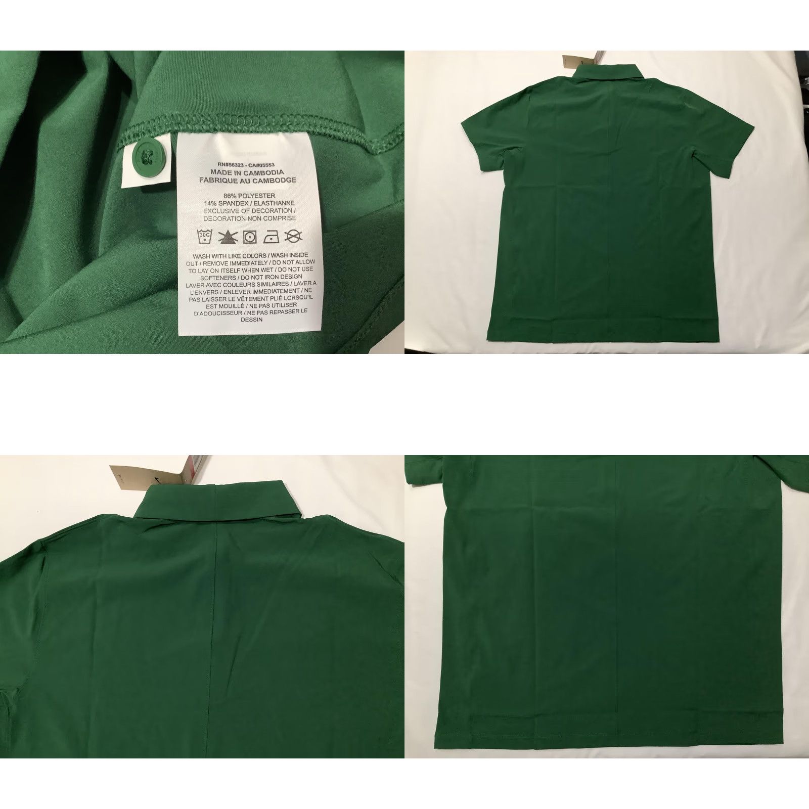 Nike Nike Dri-FIT Polo Shirt Mens Large Green Golf Athletic Move To Zero HF7061-341 Size US L / EU 52-54 / 3 - 8 Thumbnail