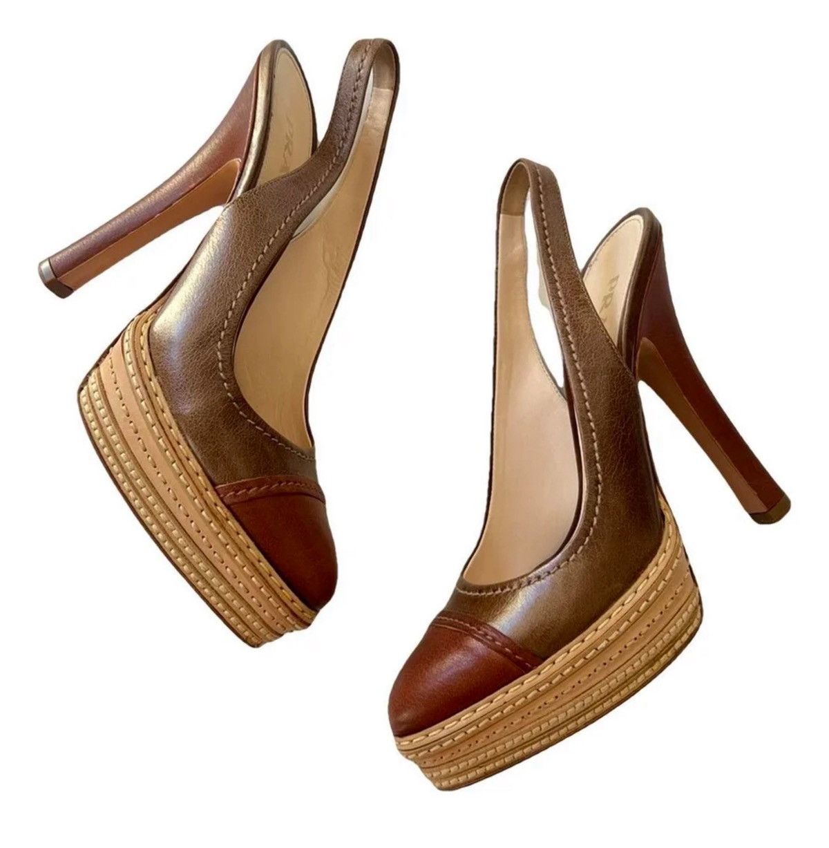 Prada Prada heels SS 2009 Size US 7 / IT 37 - 5 Thumbnail