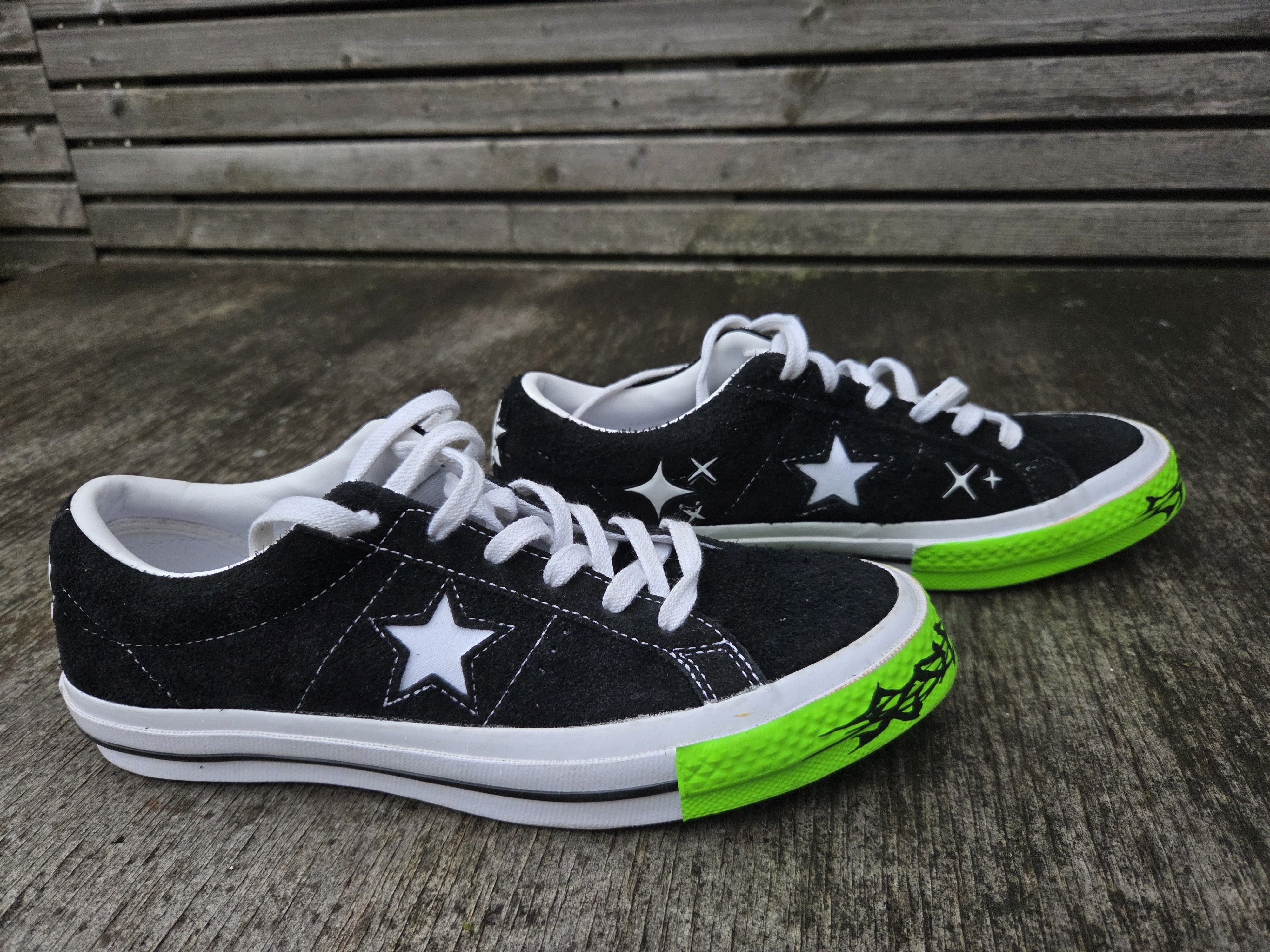 Sad Boys Sadboys Gear x Converse "Toxic" One Star Size US 6.5 / EU 39-40 - 4 Thumbnail