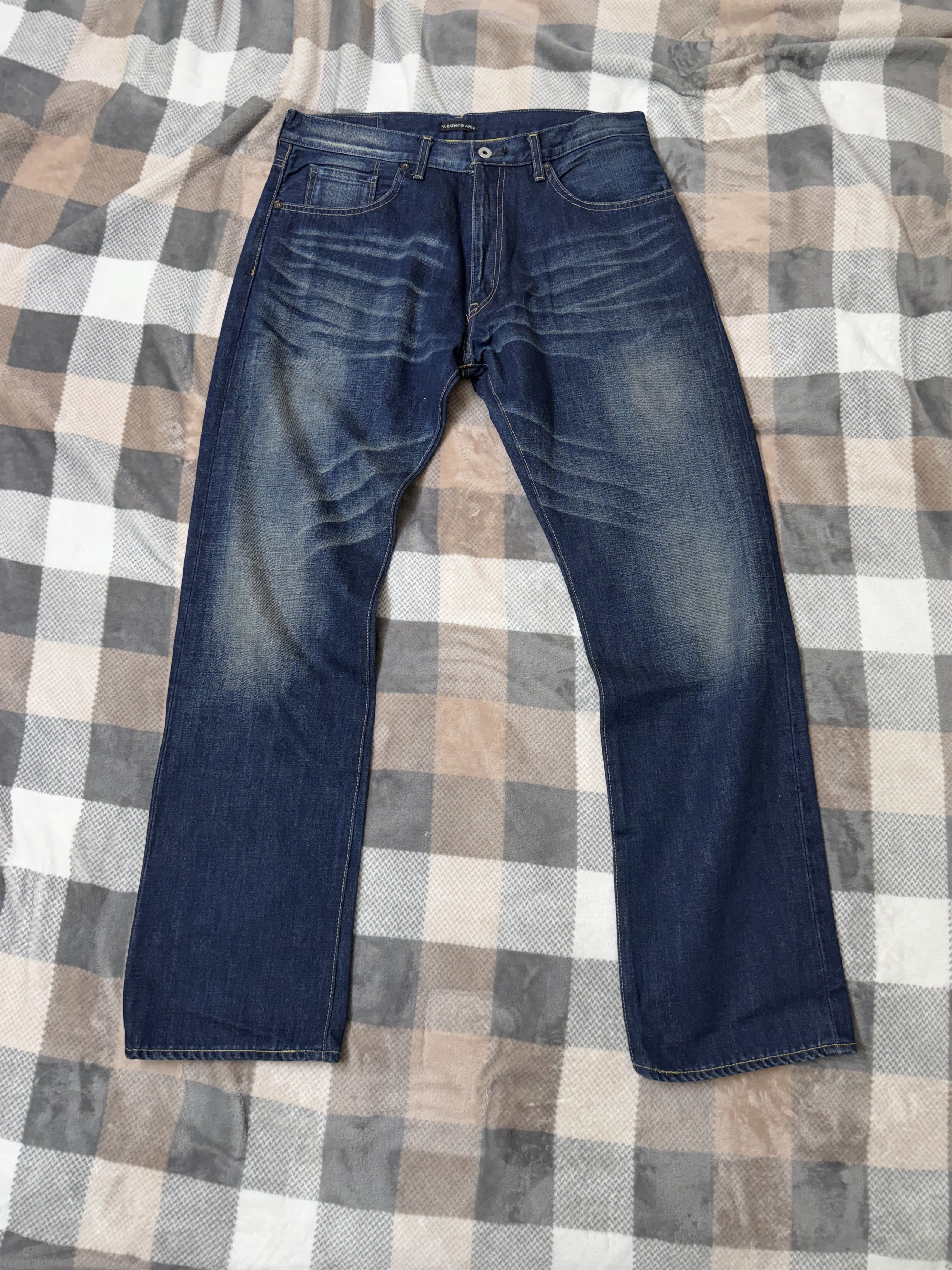 Bape Vintage Bape Selvedge Denim Size US 34 / EU 50 - 2 Thumbnail