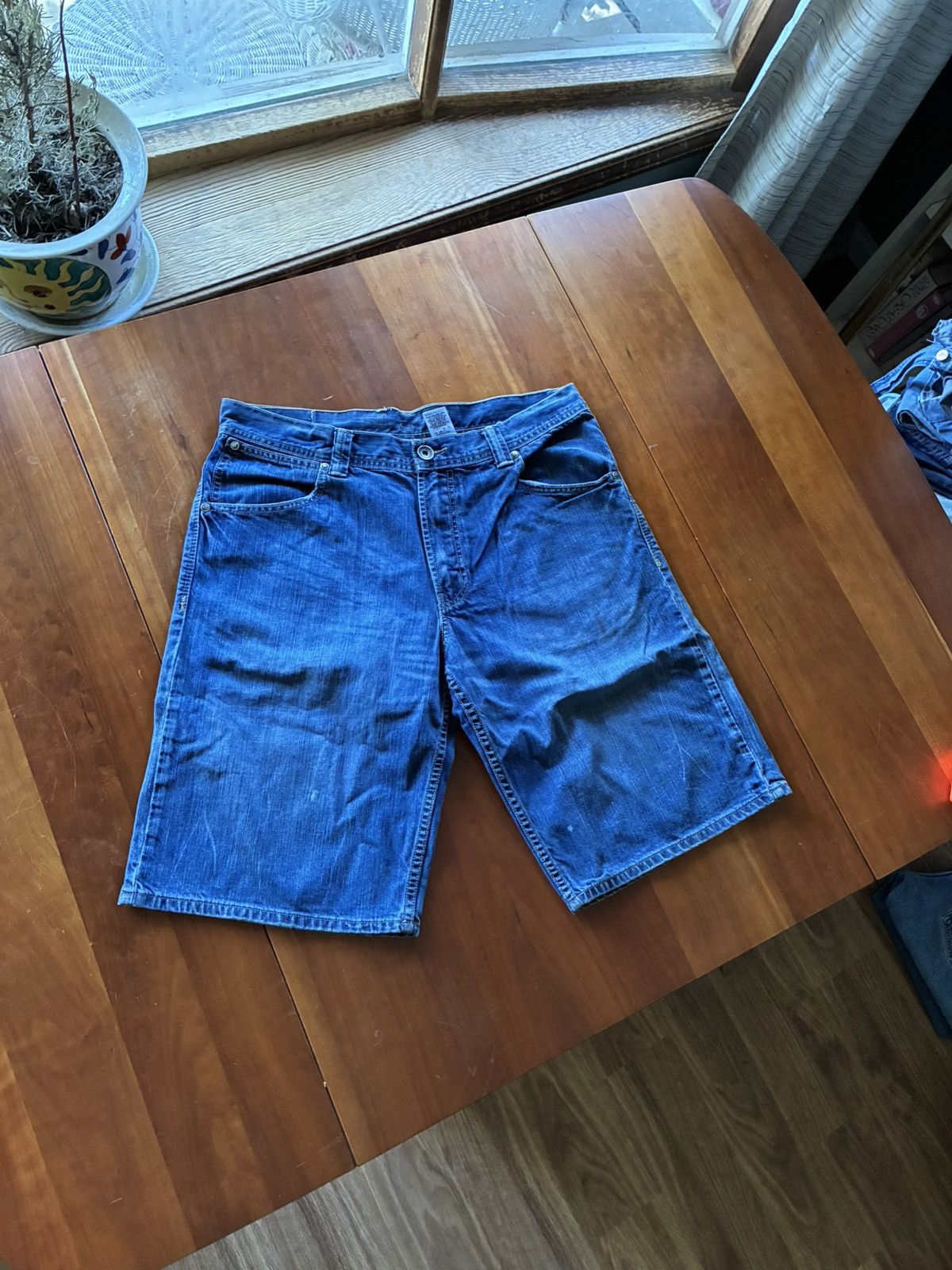 Levi's Vintage Levis Silvertab baggy denim shorts Size US 36 / EU 52 - 3 Thumbnail