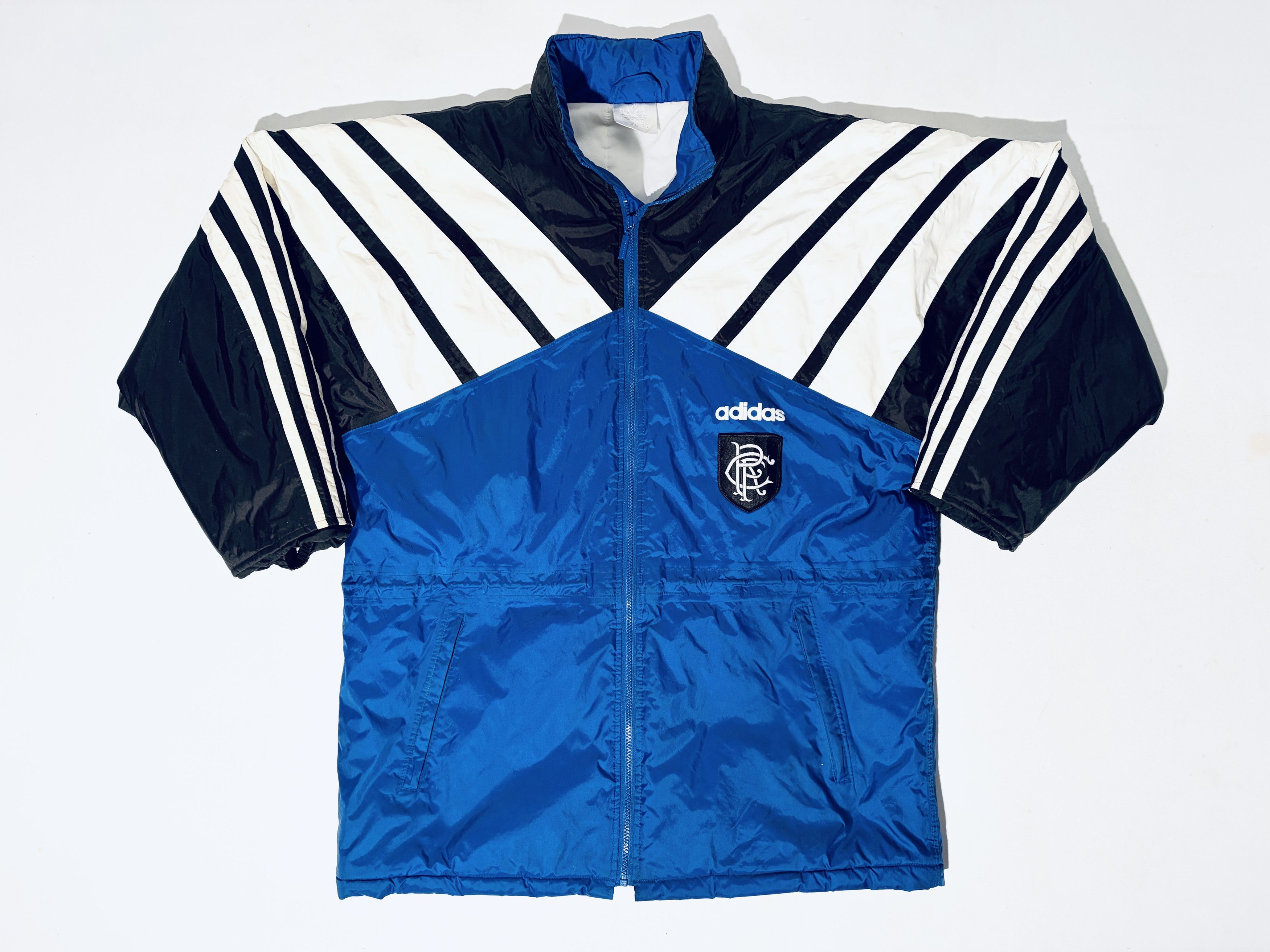 Adidas Rangers Manager´s Bench Coat 1995 / 1996 Size US XL / EU 56 / 4 - 4 Thumbnail