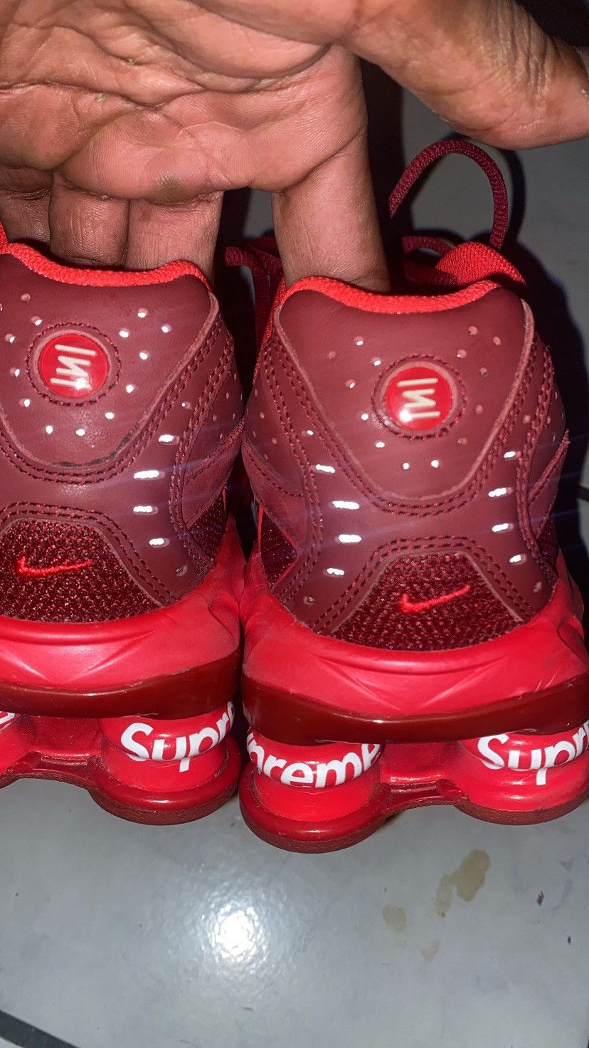 Nike × Supreme Supreme x Nike shox ride 2 speed red Size US 8.5 / EU 41-42 - 9 Thumbnail
