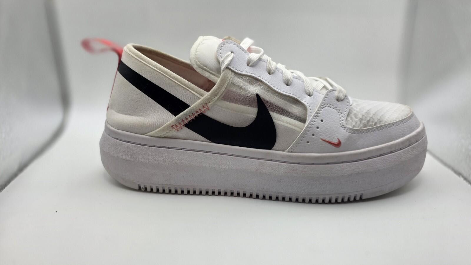 Nike Nike Court Vision Alta TXT Wht Sea Coral Blck 9.5 CW6536103 Size US 7.5 / IT 37.5 - 3 Thumbnail