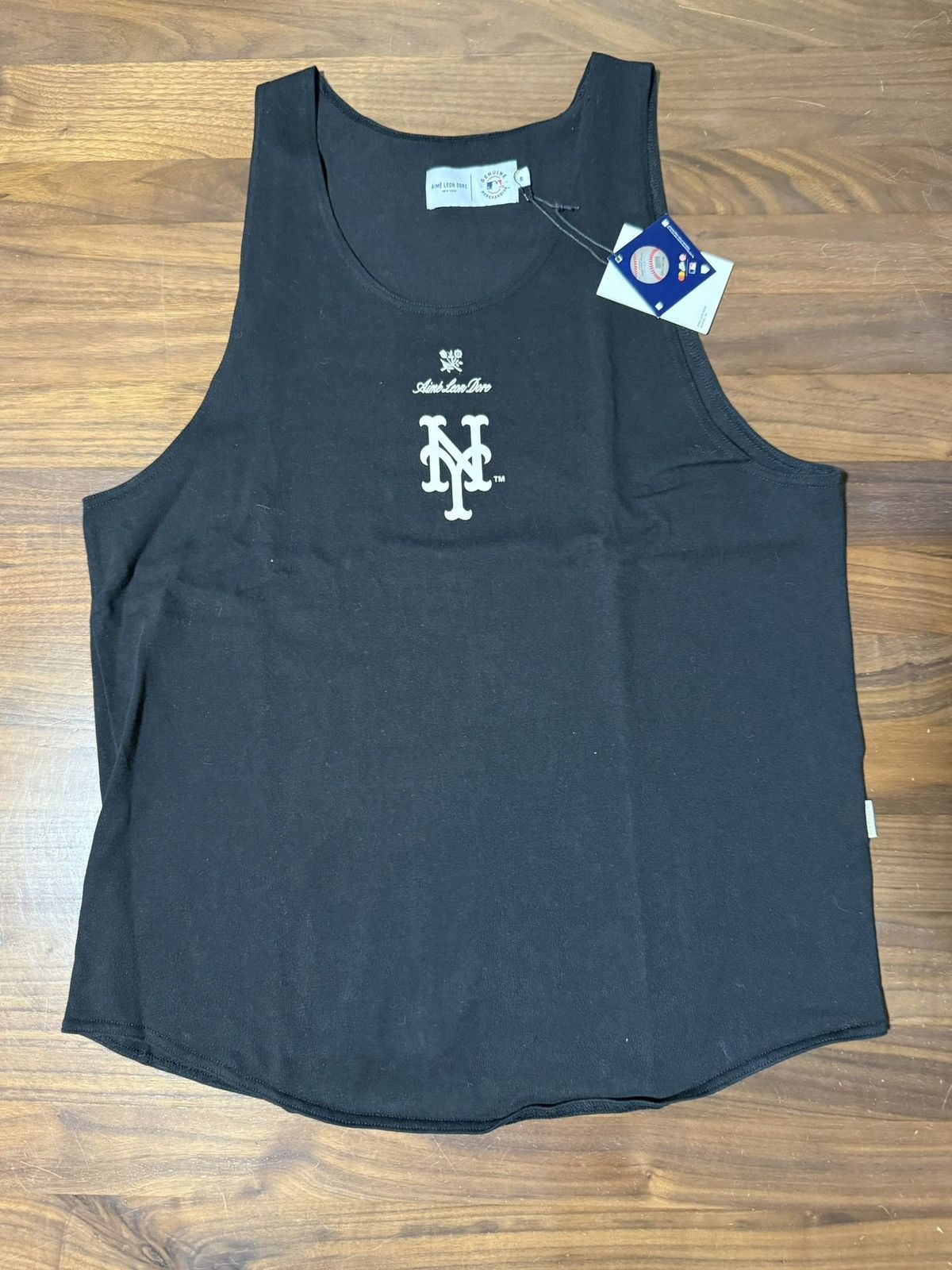 Aime Leon Dore Aime Leon Dore New York Mets Black Jersey Tank Top Small Size US S / EU 44-46 / 1 - 3 Thumbnail