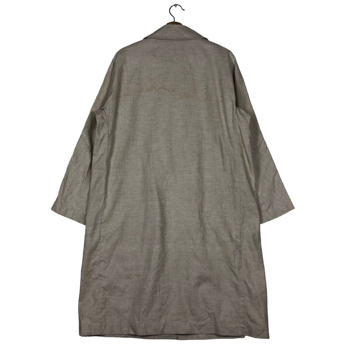 Mackintosh 🔥Rich Grey Long Jacket Fly Coats Jacket Mackintosh Made UK Size US M / EU 48-50 / 2 - 8 Thumbnail