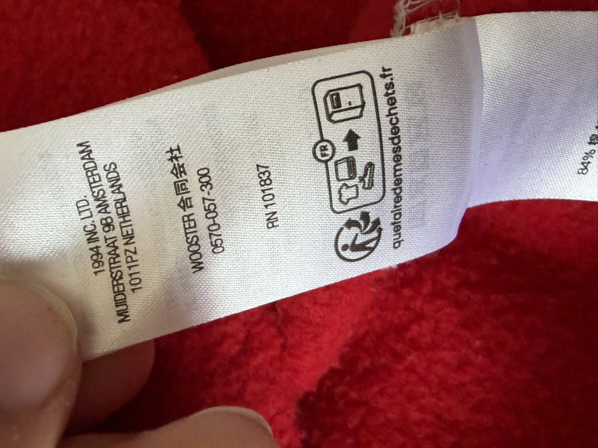 Supreme Grey and red Supreme Hoodie Size US XXL / EU 58 / 5 - 13 Thumbnail