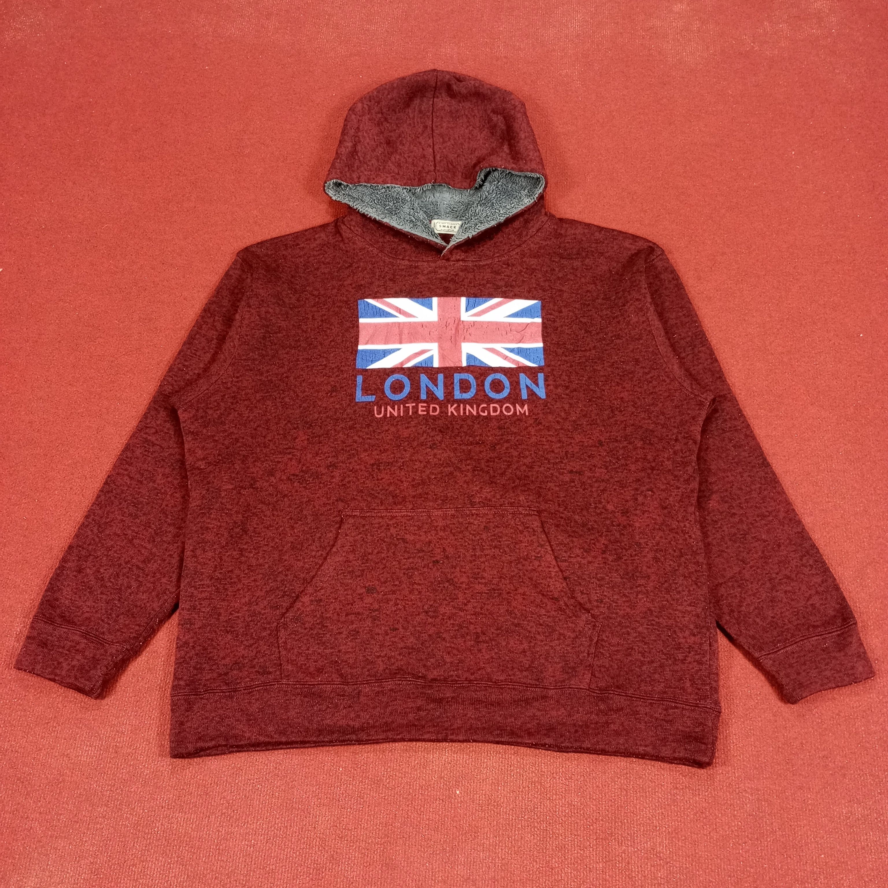 Vintage London United Kingdom Flag Design Hoodies Size US XXL / EU 58 / 5 - 1 Thumbnail