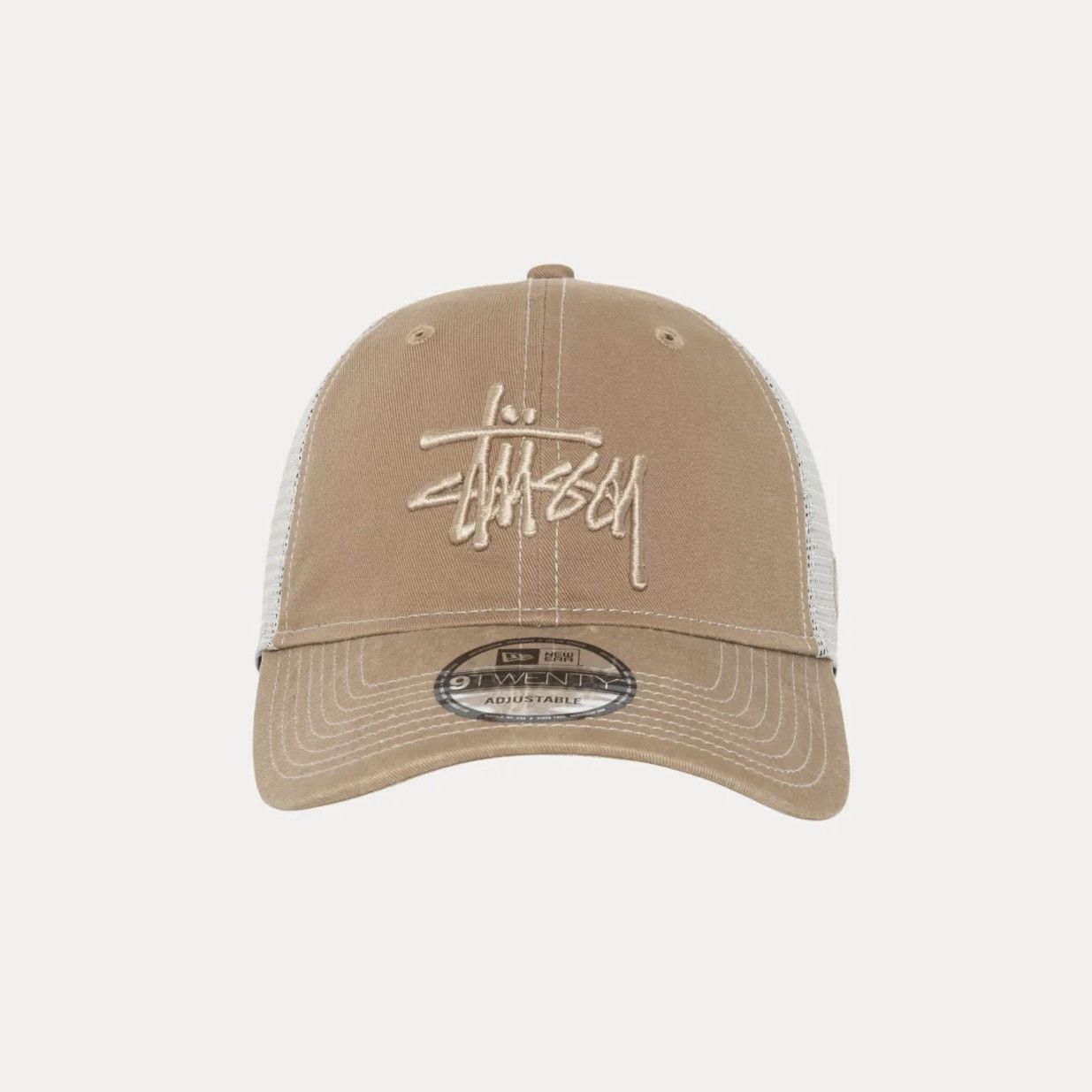 Stussy 9TWENTY ブラウン キャップ ステューシー】Stussy New Era 9twenty Basic Trucker Brown