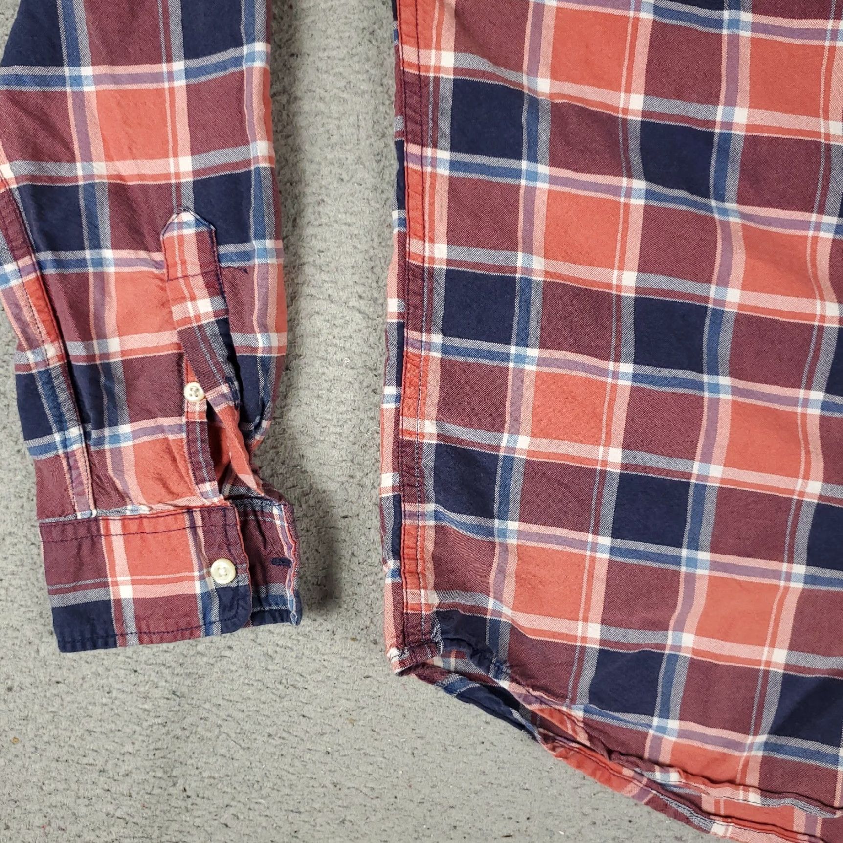 Ralph Lauren Denim & Supply Ralph Lauren Shirt Mens Small Red Plaid Button Up Long Sleeve Shirt Size US S / EU 44-46 / 1 - 3 Thumbnail