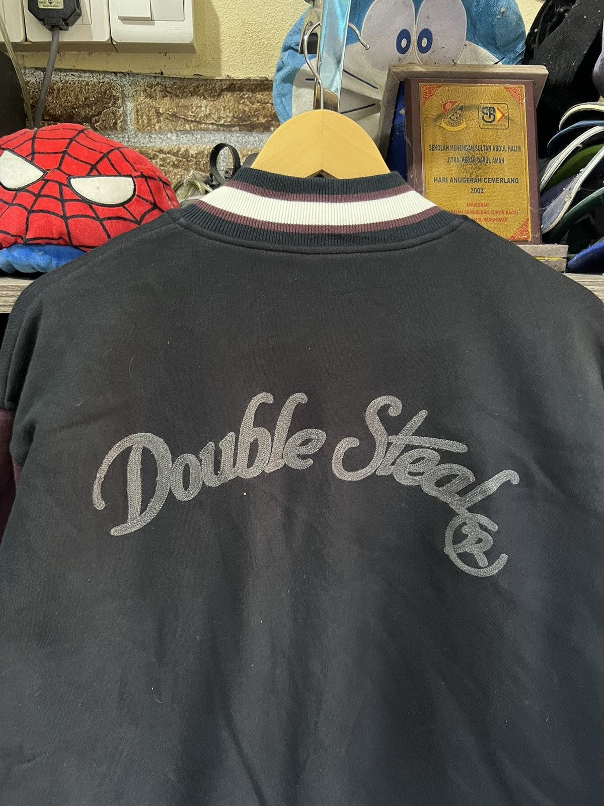 Japanese Brand 🔥Double Steal Cotton Varsity Jacket Size US L / EU 52-54 / 3 - 13 Thumbnail