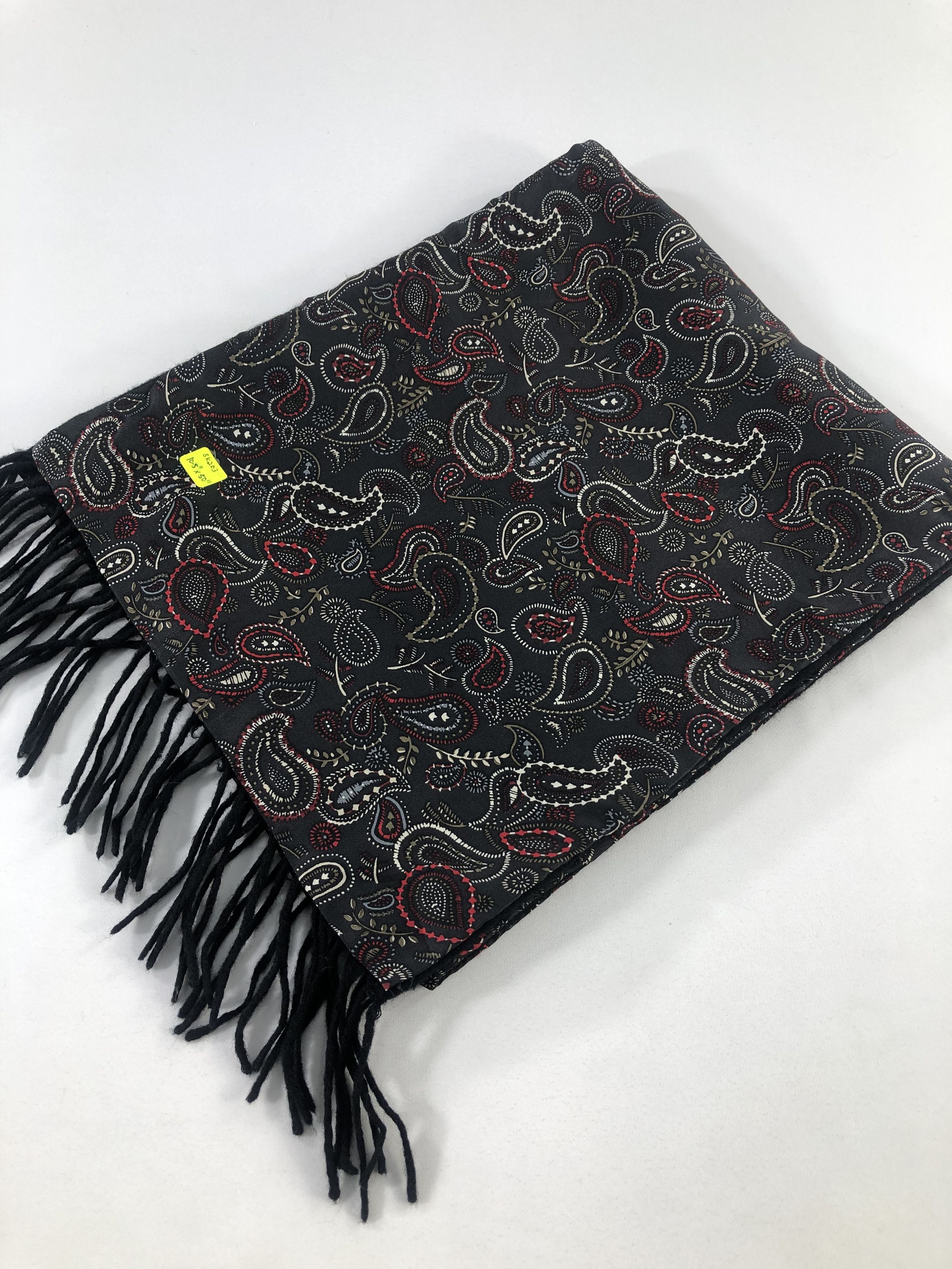 Pierre Balmain Pierre Balmain Paislee Silk Scarf / Muffler / Neckwear Size ONE SIZE - 7 Thumbnail