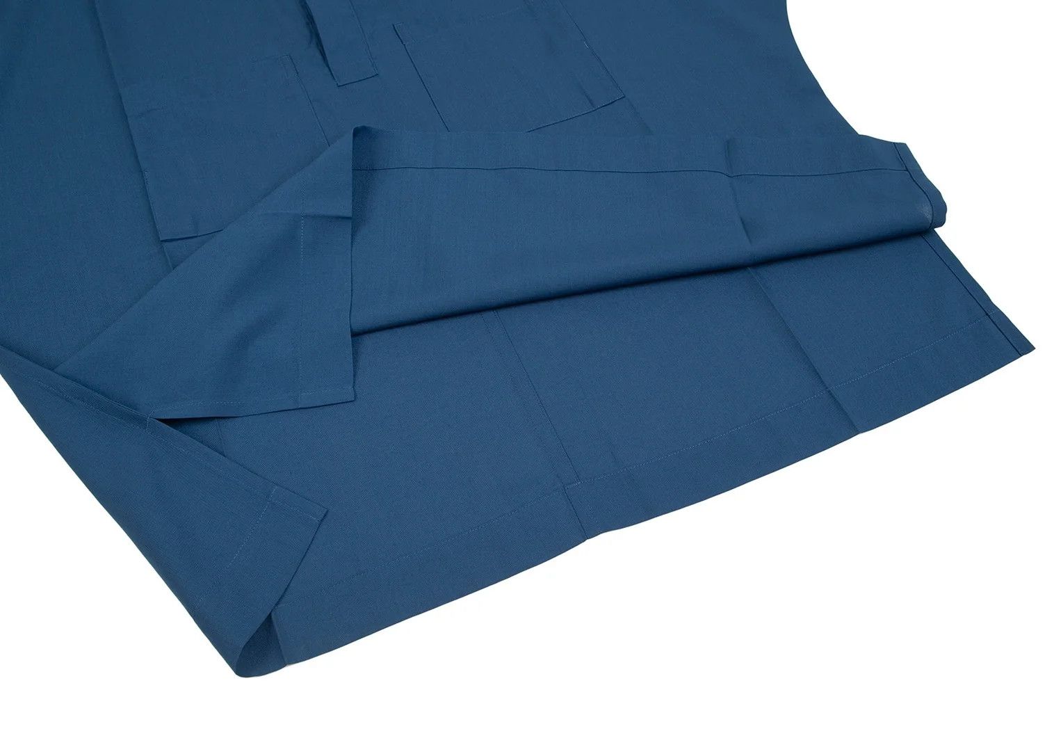 Issey Miyake Stand Collar Dolman Pullover Shirt in Blue2 Size US M / EU 48-50 / 2 - 11 Thumbnail