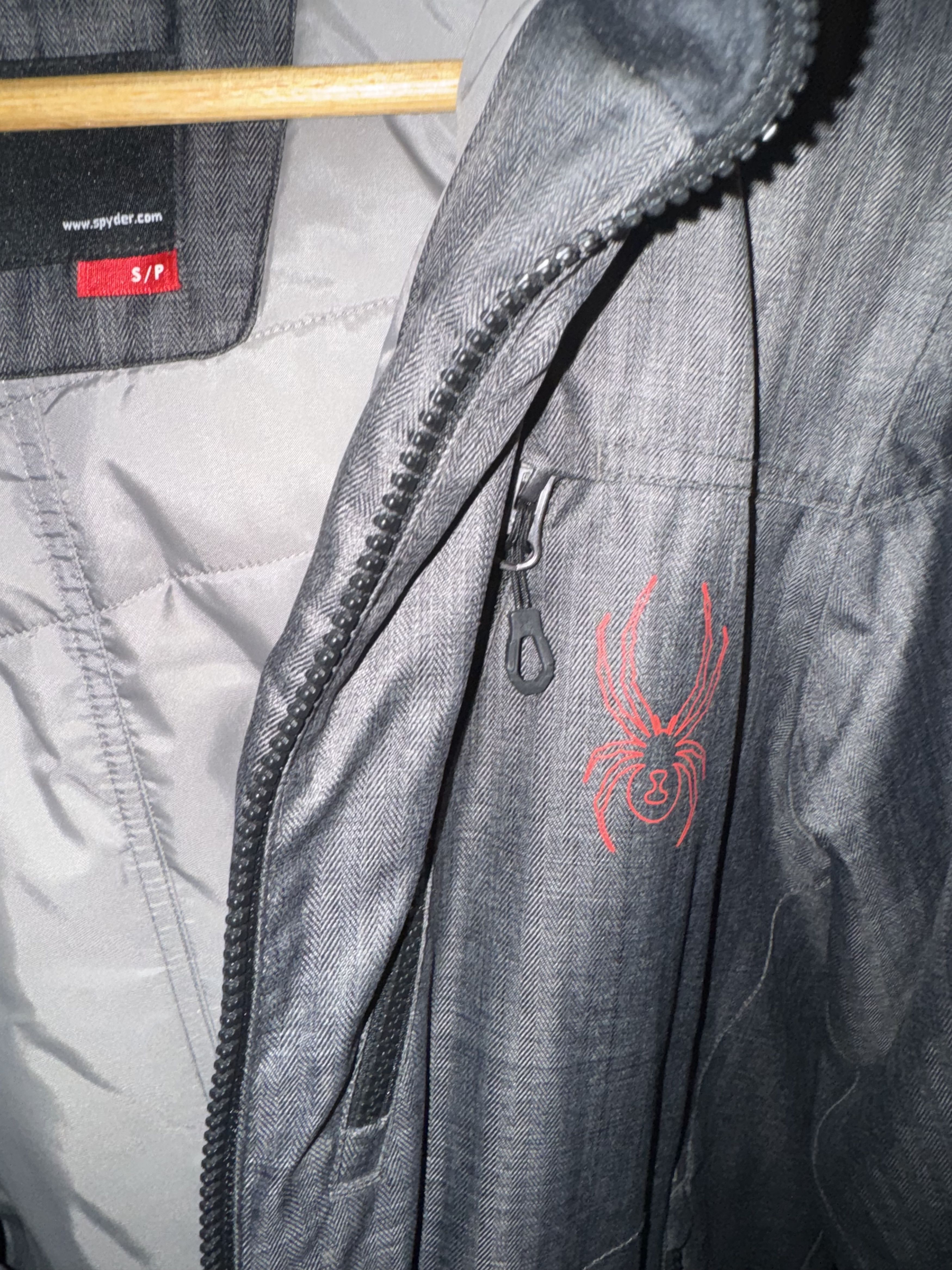 Spyder Spyder Ski Jacket. Light Grey. US Small Size US S / EU 44-46 / 1 - 6 Thumbnail