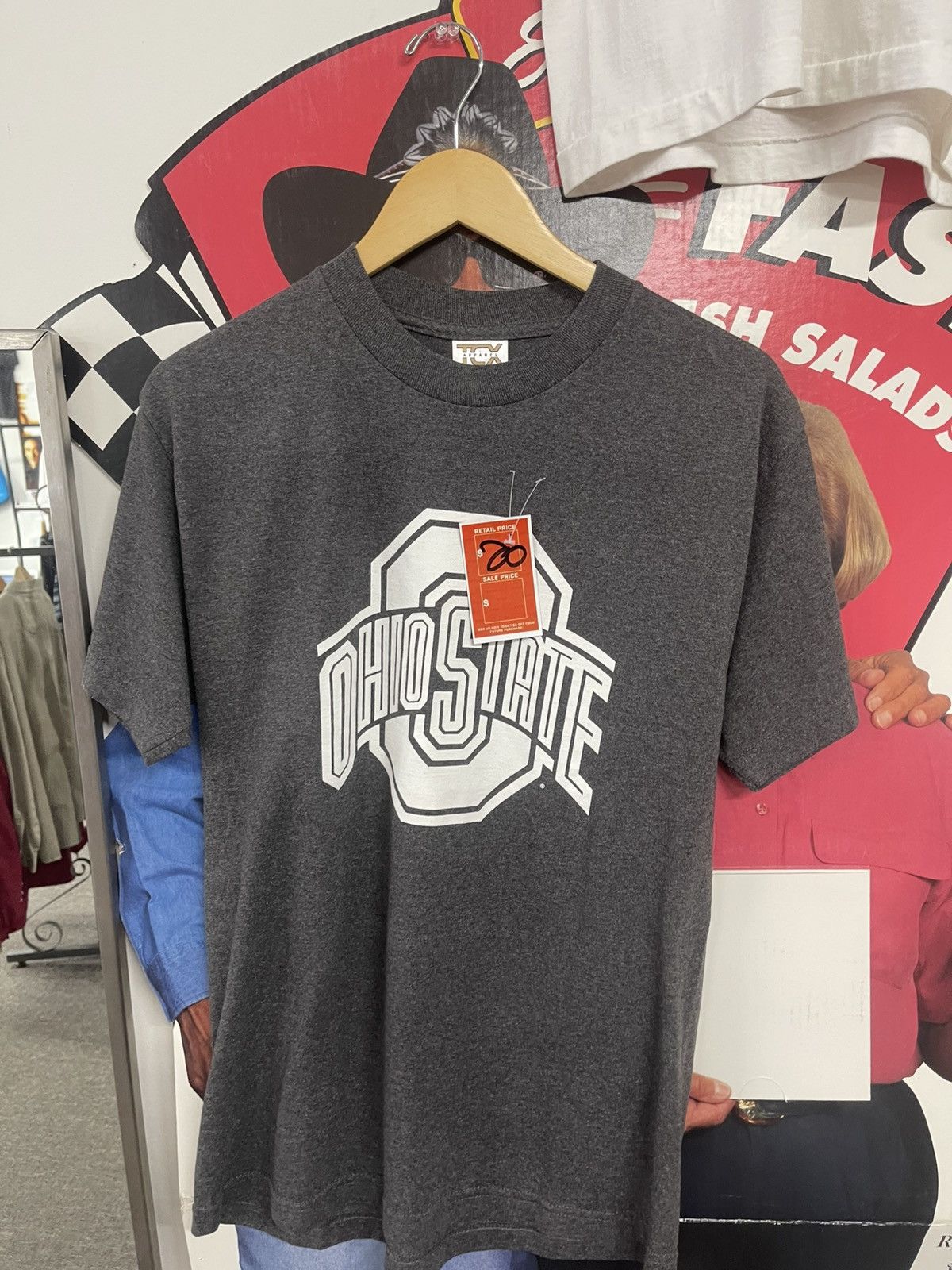 Vintage Grey Ohio shirt Size US M / EU 48-50 / 2 - 1 Preview