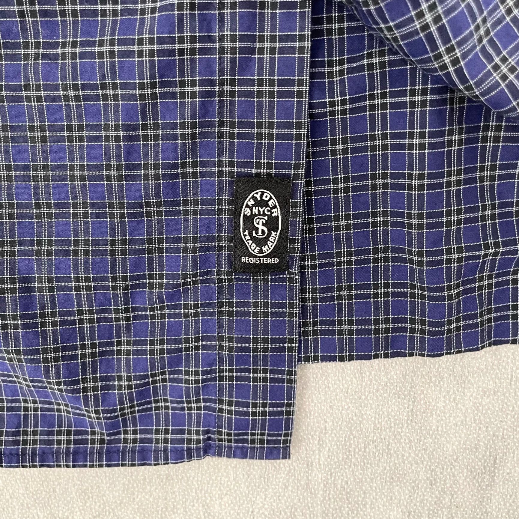 Todd Snyder VINTAGE Todd Snyder New York Plaid Button-Up Shirt Men XS Blue Long Sleeve Designer Casual Size US XS / EU 42 / 0 - 5 Thumbnail