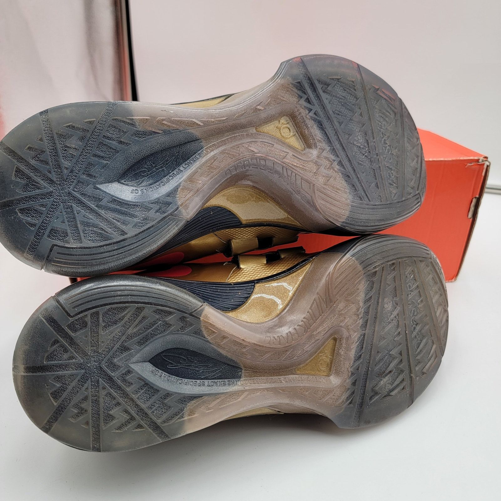 Nike Nike Zoom KD 4 'Gold Medal' Sz 8.5 473679-702 Size US 8.5 / EU 41-42 - 5 Thumbnail