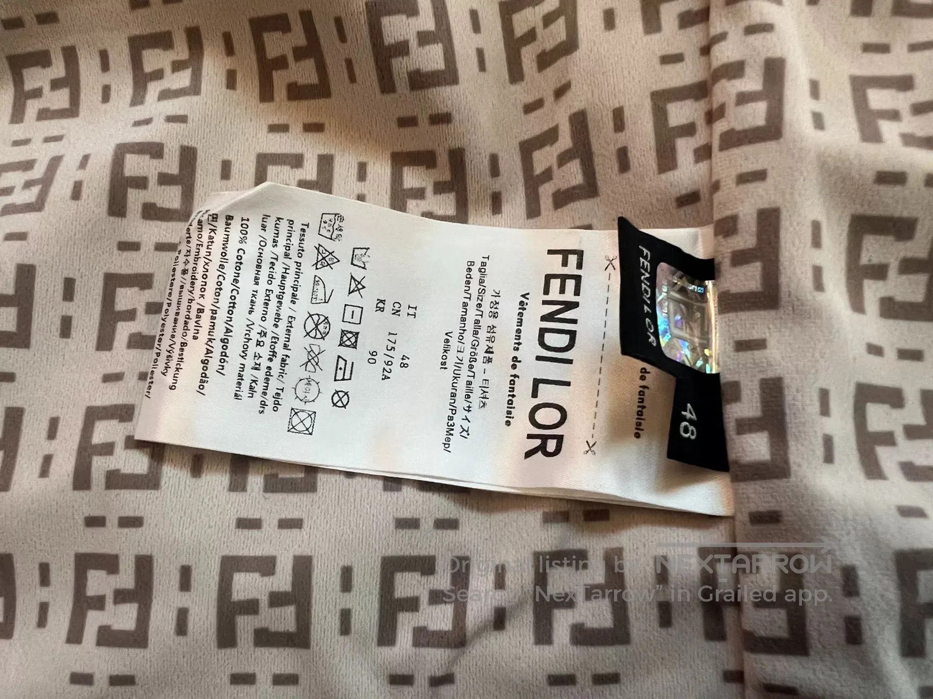 Fendi FENDI LOR Suede Monster Jacket. Size US M / EU 48-50 / 2 - 5 Thumbnail