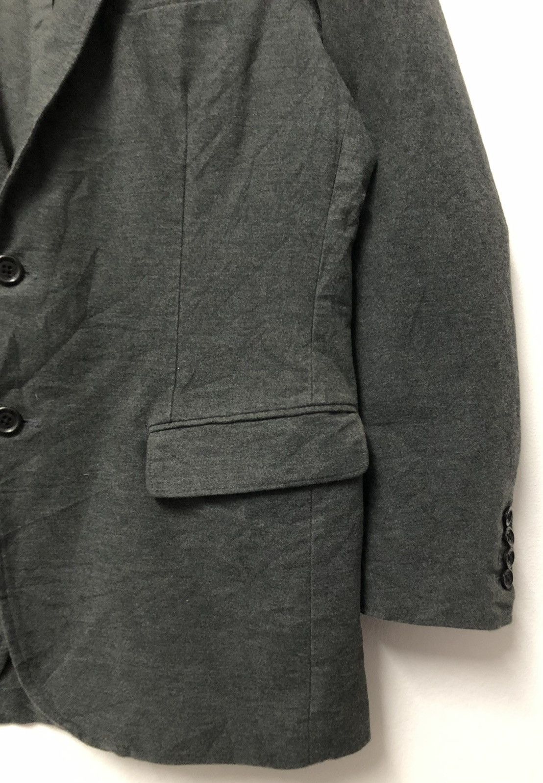 Designer × Lands' End × Vintage Vintage Land End Blazer Coat Jacket Size 38R - 6 Thumbnail