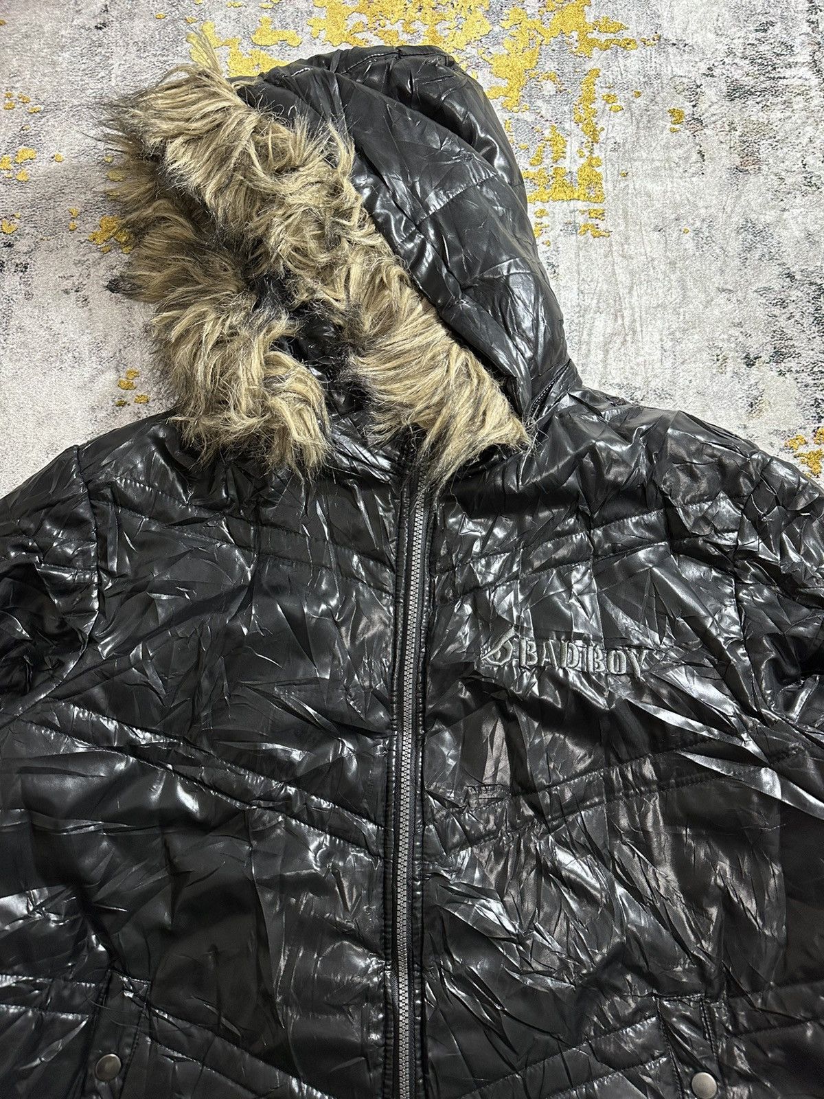 Tornado Mart BIG SIZE BADBOY FUR JACKET DOWN PUFFER WINTER LGB STYLE Size US XXL / EU 58 / 5 - 4 Thumbnail