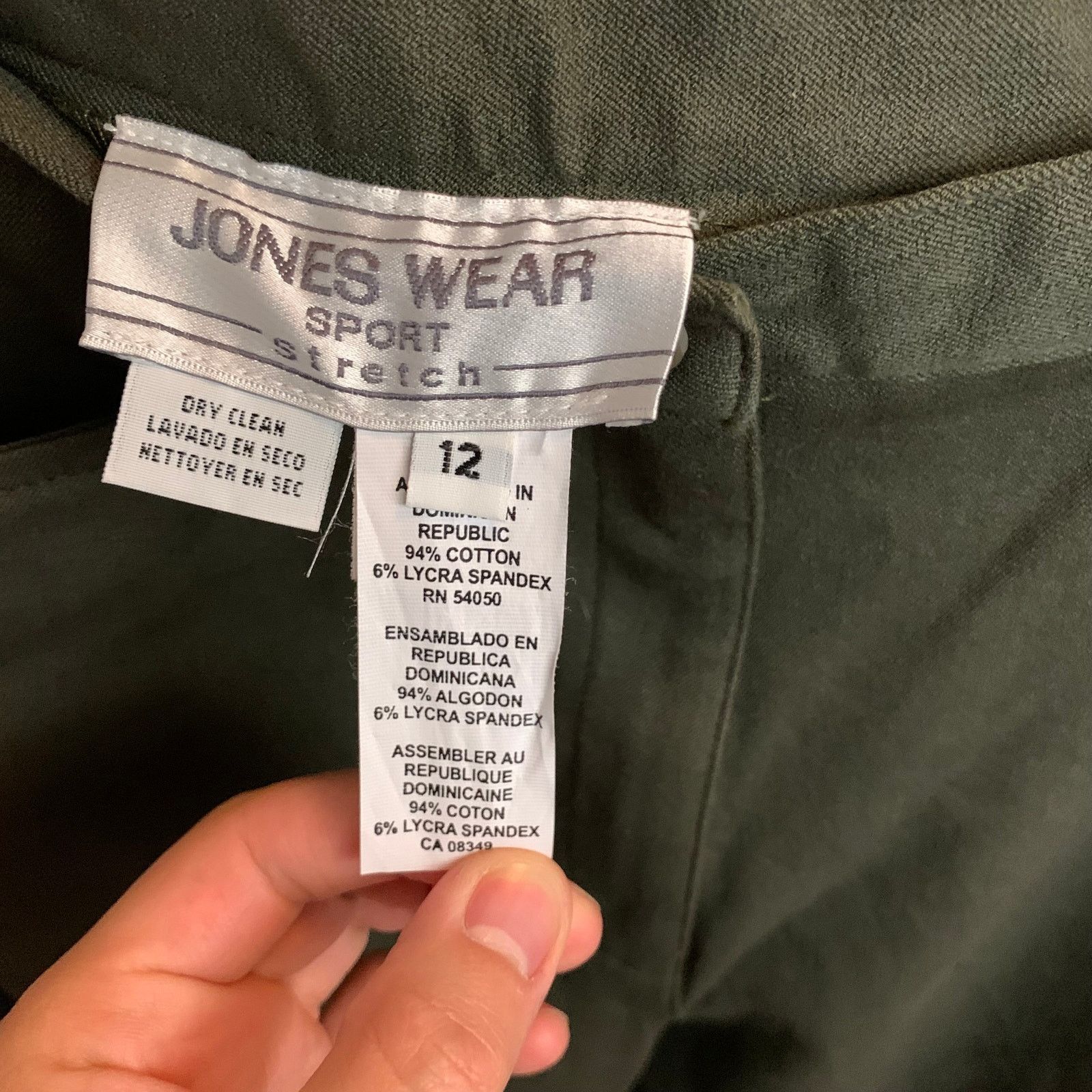 Other Jones Wear Women's Pants Size 12 Size 34" / US 12 / IT 48 - 3 Thumbnail