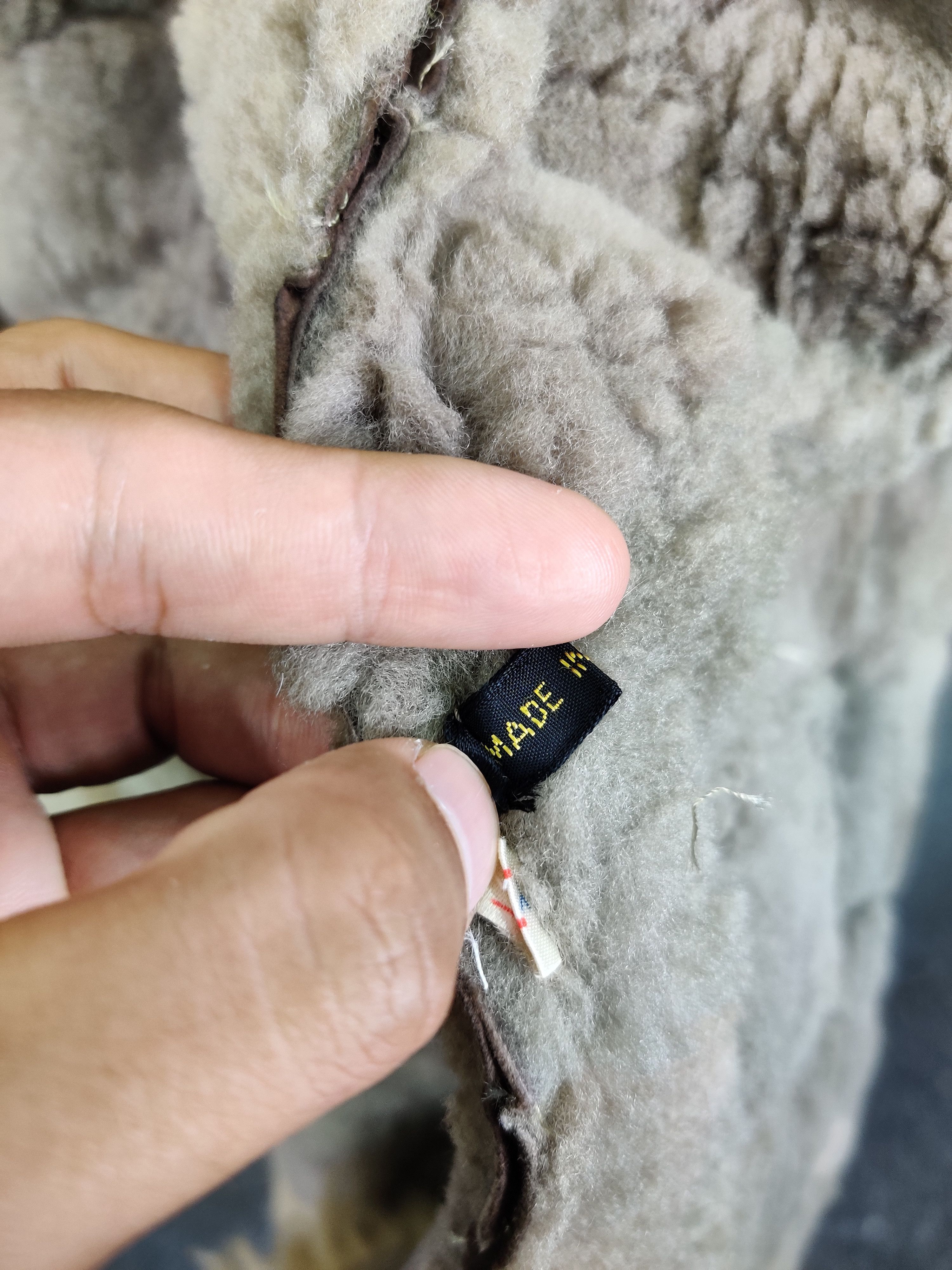 If Six Was Nine Vintage Patchwork Mink Fur Suede Leather Jacket Size US M / EU 48-50 / 2 - 13 Thumbnail