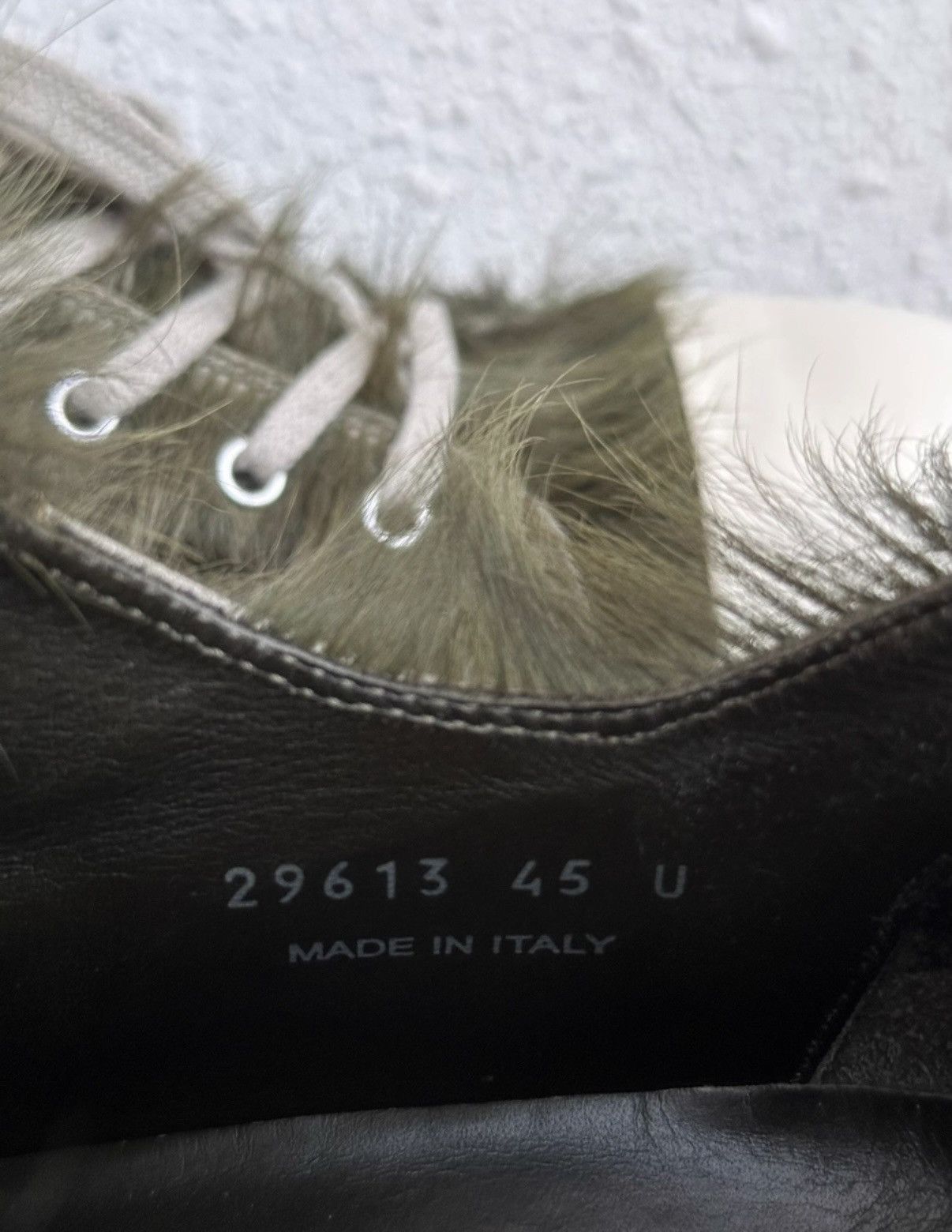 Rick Owens Rick Owens DRKSHDW x Converse Green Horse Hair Show Edition Size US 11 / EU 44 - 9 Thumbnail