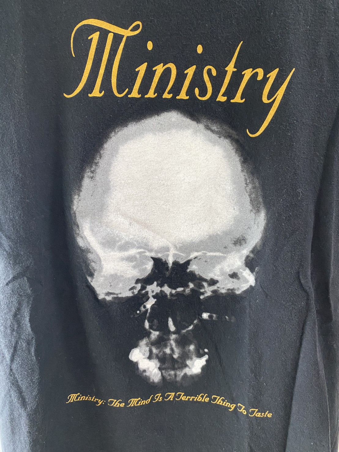 Band Tees RARE Vintage 00s Ministry Band Tee Size US L / EU 52-54 / 3 - 2 Thumbnail