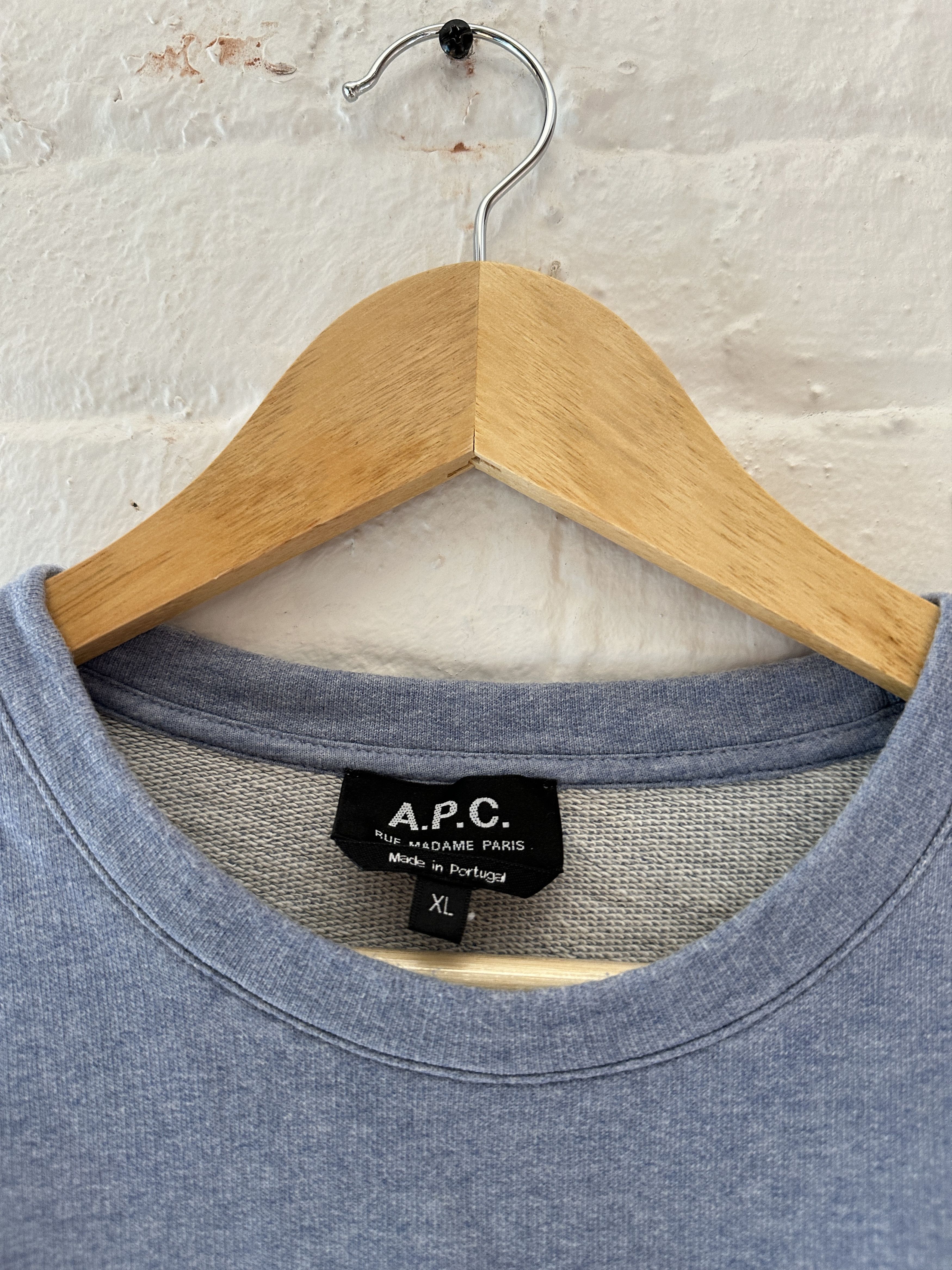 A.P.C. A.P.C. Crewneck Size US M / EU 48-50 / 2 - 2 Thumbnail