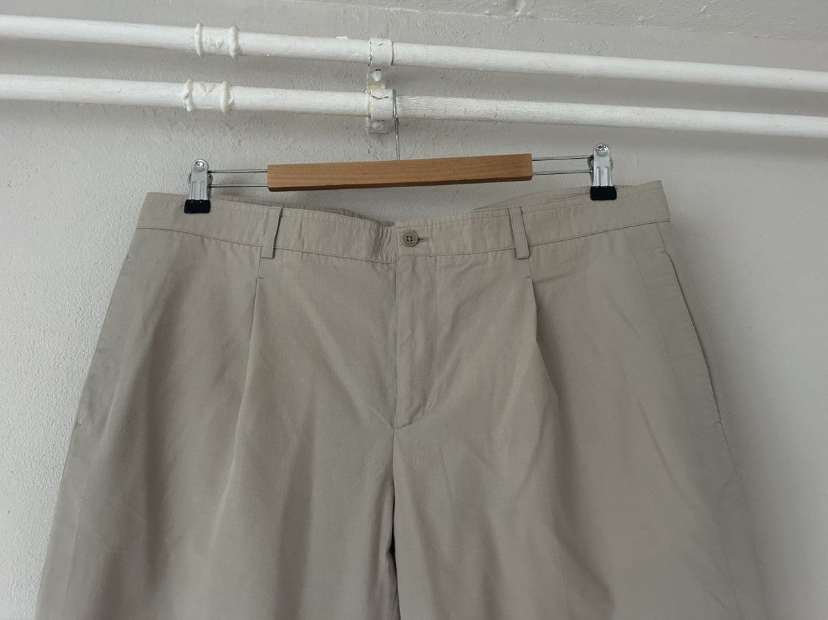 Hermes Hermès Beige Cotton Pants Size US 38 / EU 54 - 2 Thumbnail