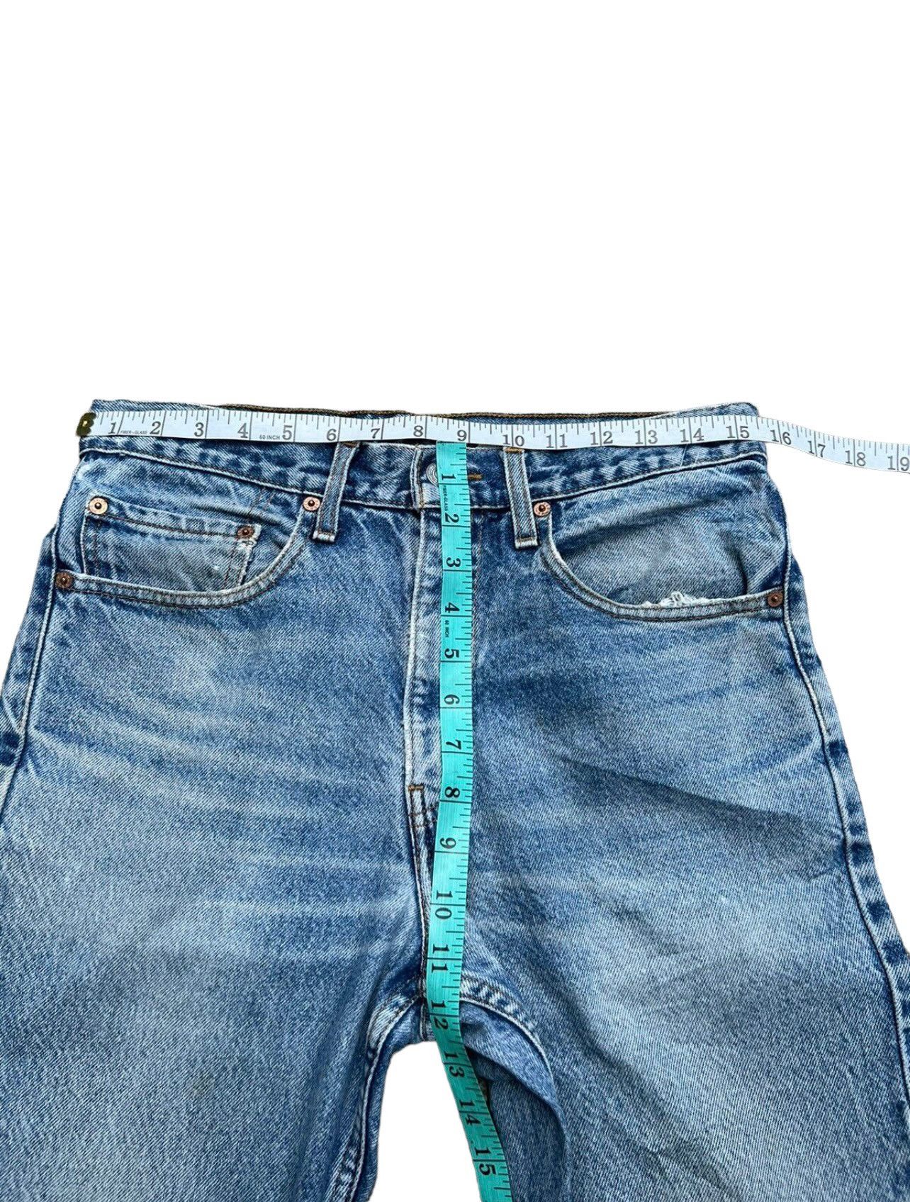 Levi's × Vintage Flare Vintage 1999 Levi’s 517 Fade Blue Denim Jeans Size US 31 - 3 Thumbnail