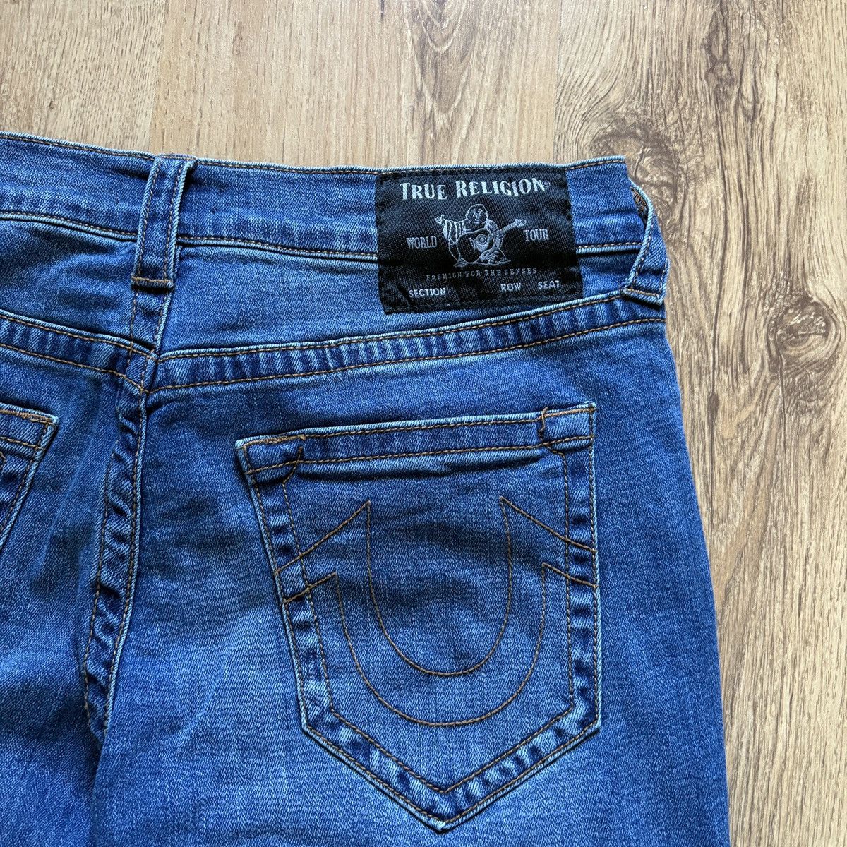 True Religion Y2K True Religion Blue Denim Jeans 30x33 Size US 30 / EU 46 - 2 Thumbnail