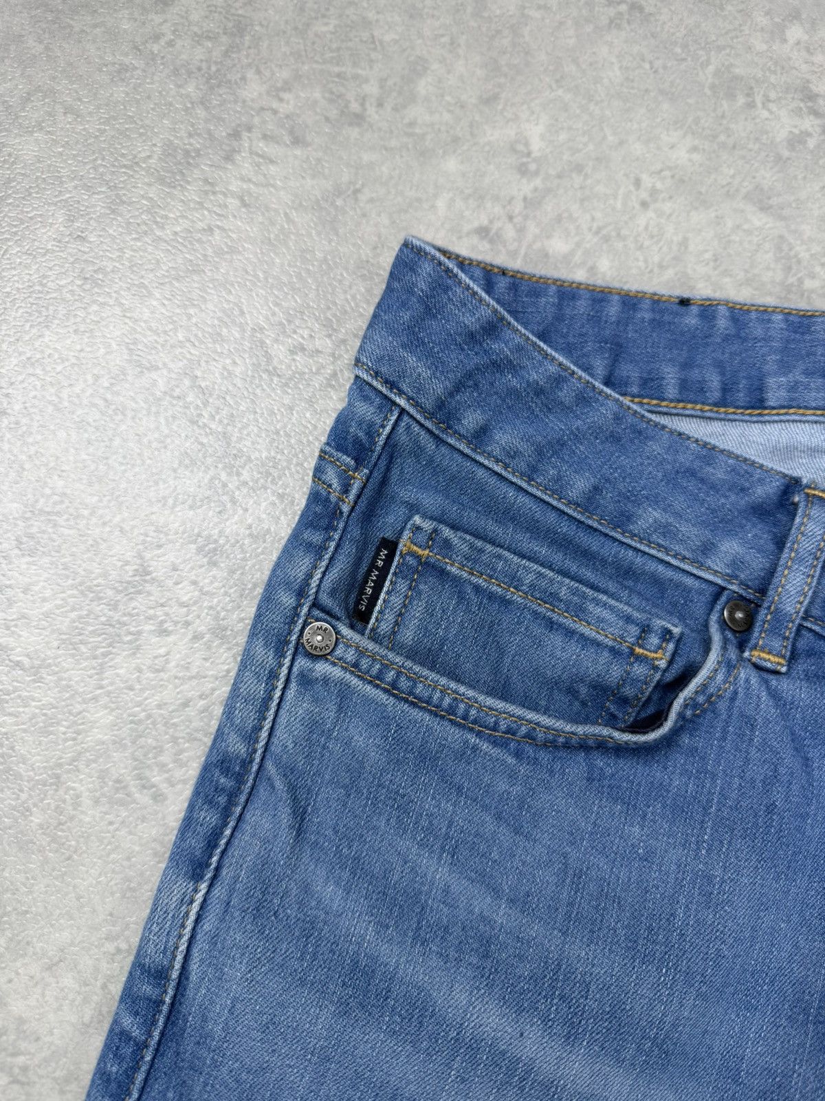 Other Mr Marvis Blue Denim Jeans Men’s Size 36x32 Size US 36 / EU 52 - 4 Thumbnail