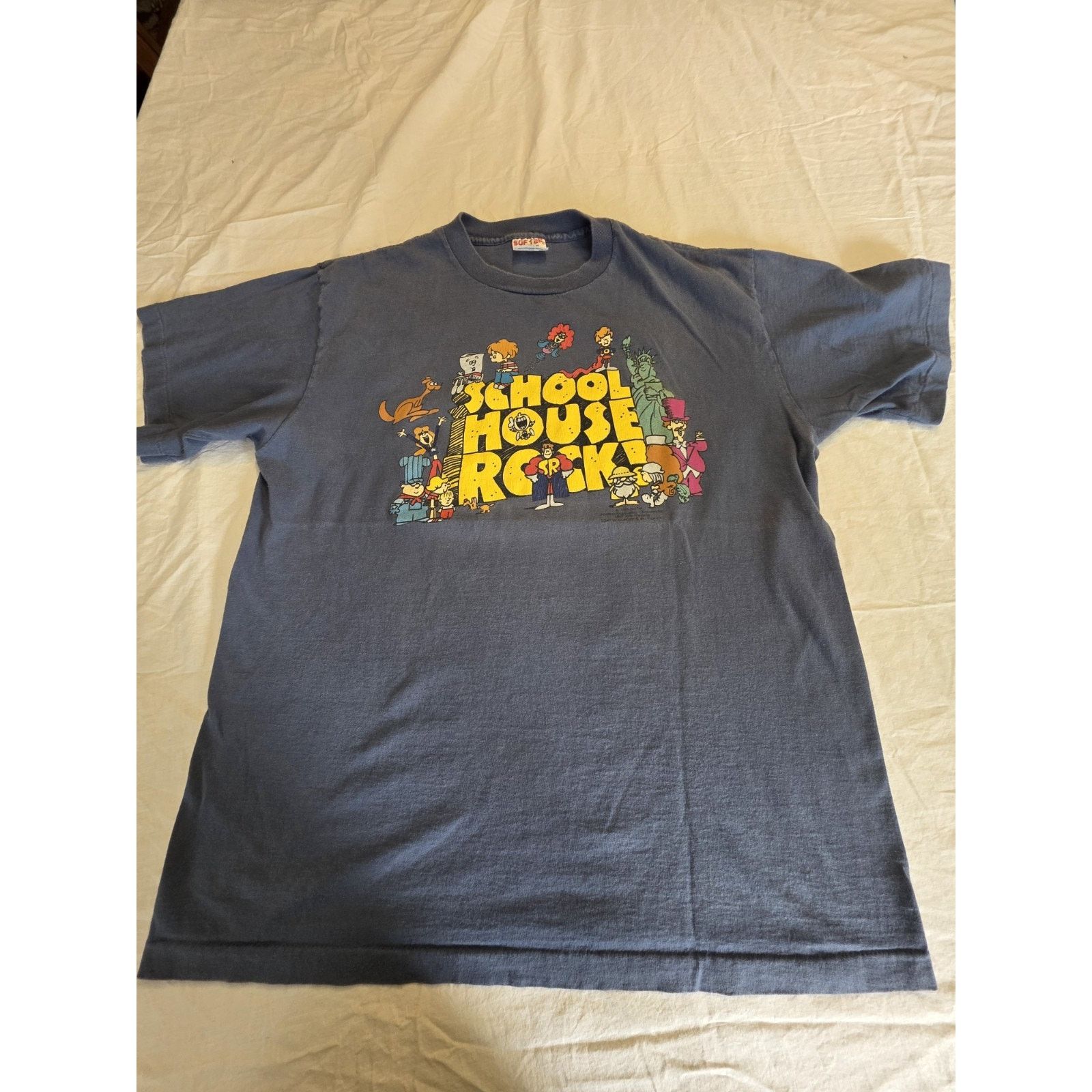 Other Vintage 1995 School House Rock XL T-Shirt Cartoon Made usa Size US XL / EU 56 / 4 - 1 Thumbnail