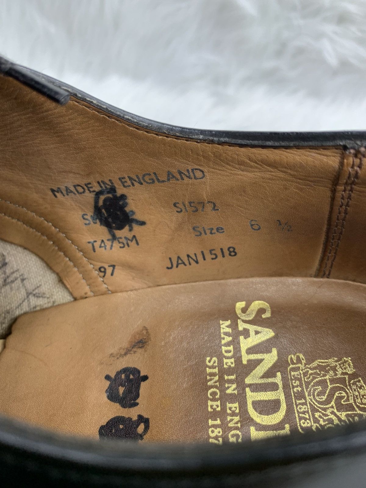 Sanders Sanders Derby Shoes Size US 6.5 / EU 39-40 - 9 Thumbnail