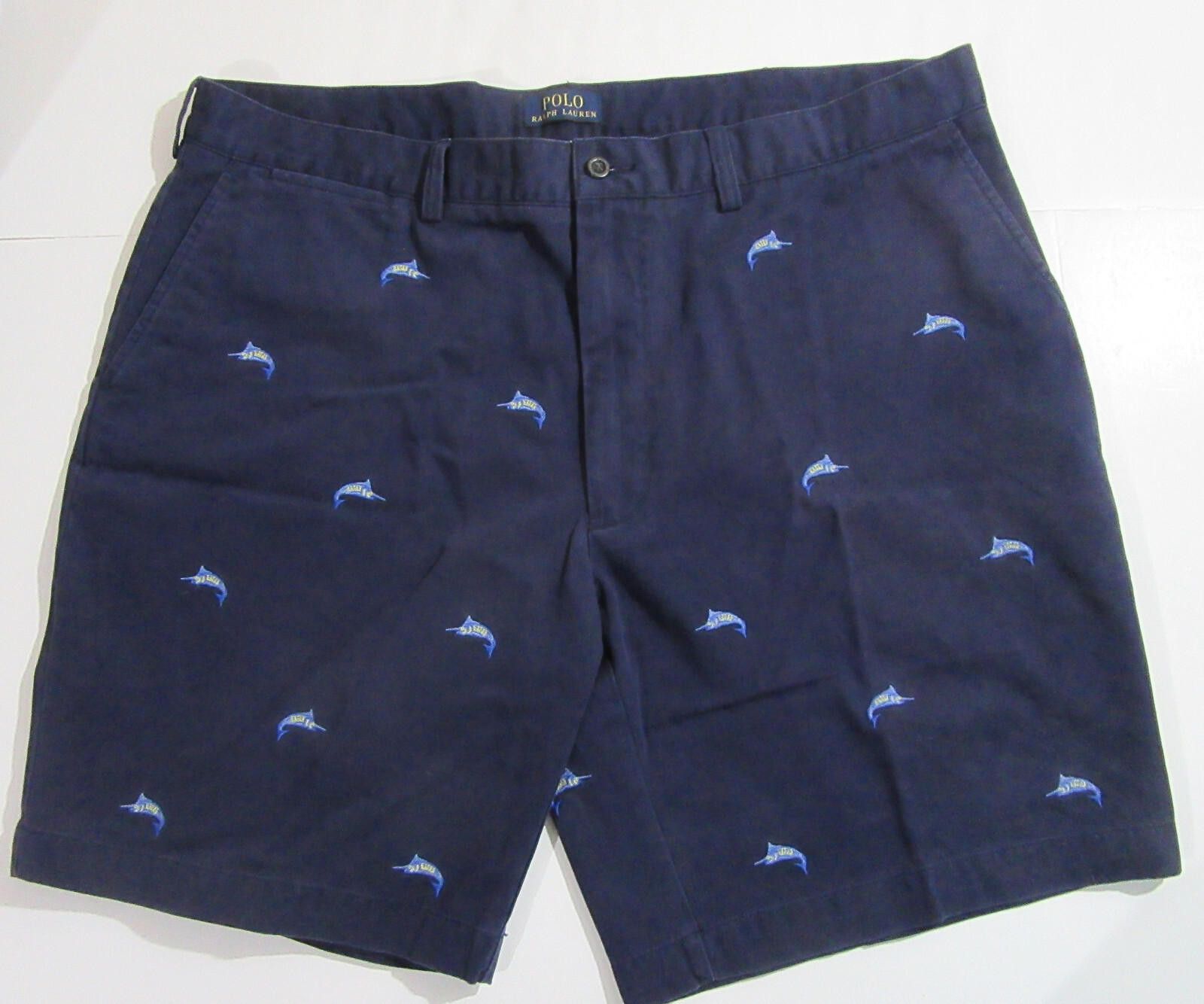 Polo Ralph Lauren Polo Ralph Lauren Mens All Over Marlin FIsh Print Shorts NWT Size US 40 / EU 56 - 1 Thumbnail