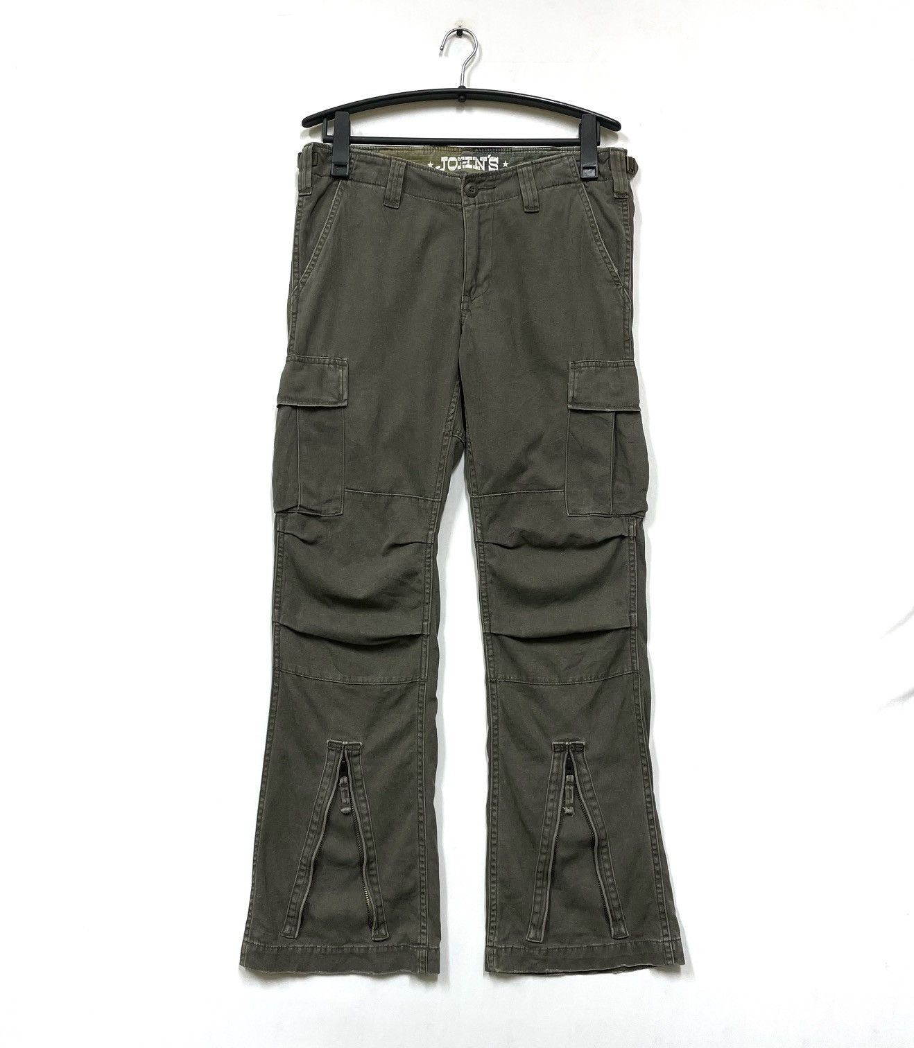 Alpha Industries × Vintage Flare !! Vintage 90s Cargo by Alpha Industries Size US 34 / EU 50 - 1 Thumbnail