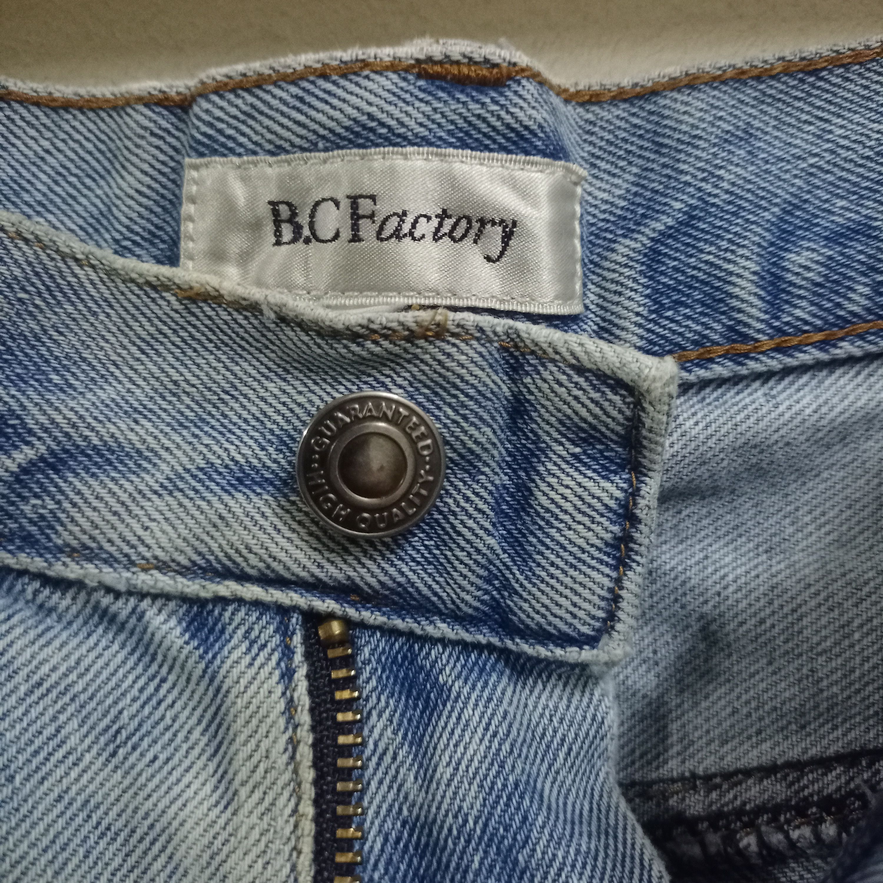 Japanese Brand Vintage Japanese Brand Distressed Loose Workwear Jeans Size US 31 - 3 Thumbnail
