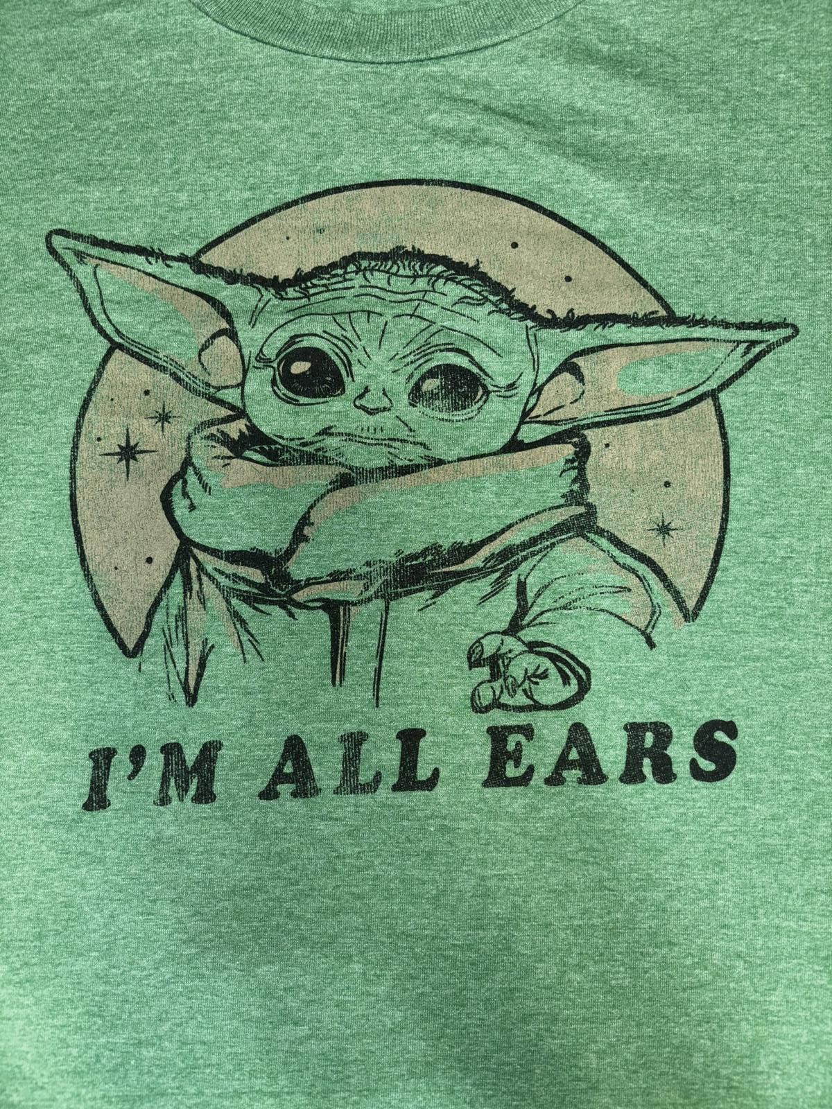 Star Wars Retro Star Wars Baby Yoda 'I'm All Ears' T-Shirt - XL Size US XL / EU 56 / 4 - 2 Thumbnail