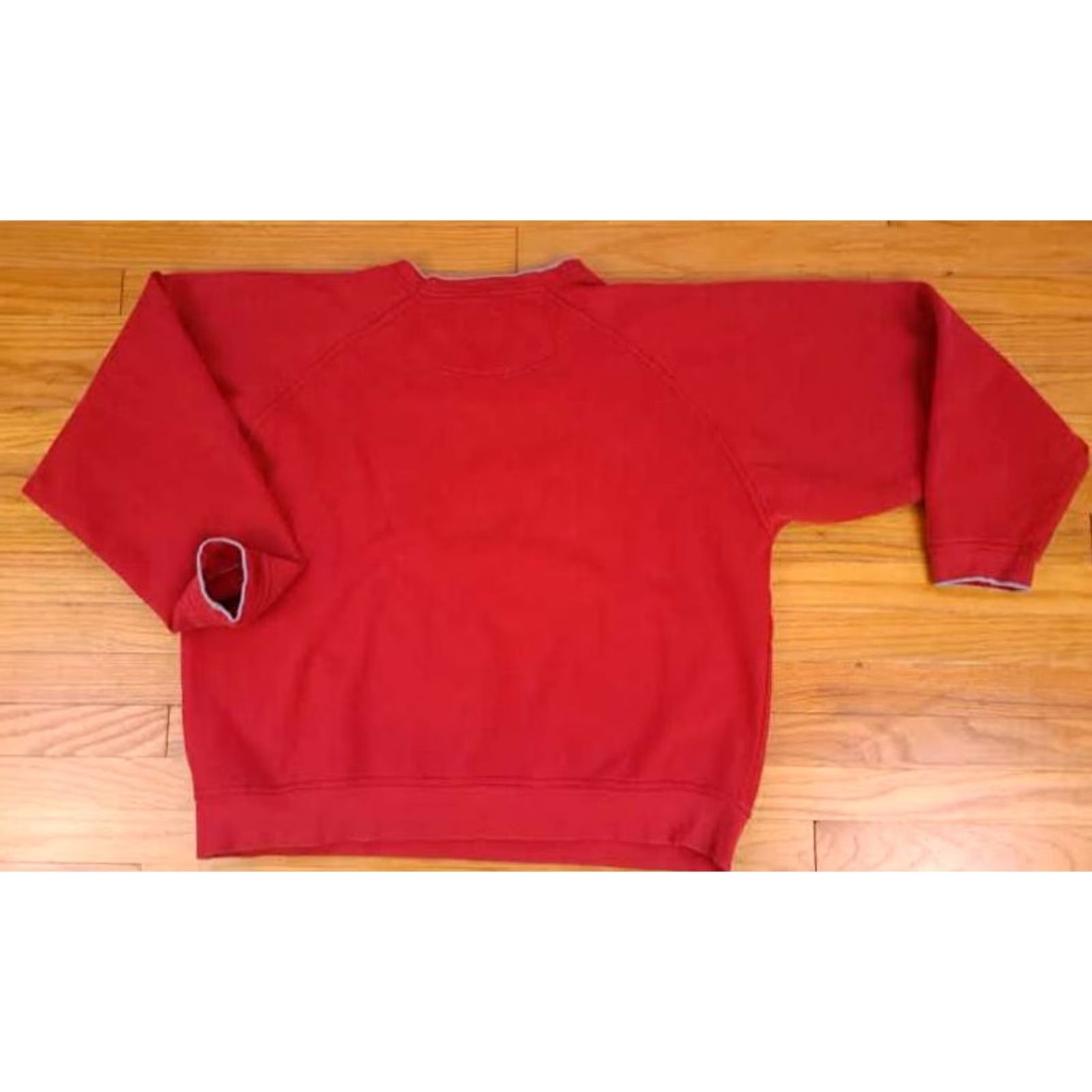 Russell Athletic Russell Athletic Sweatshirt XL Red Cotton Pullover Mens 1990s Est. 1902 Canvas Cotton Regular Size Type Pne 26in long 27in chest Size US XL / EU 56 / 4 - 6 Thumbnail