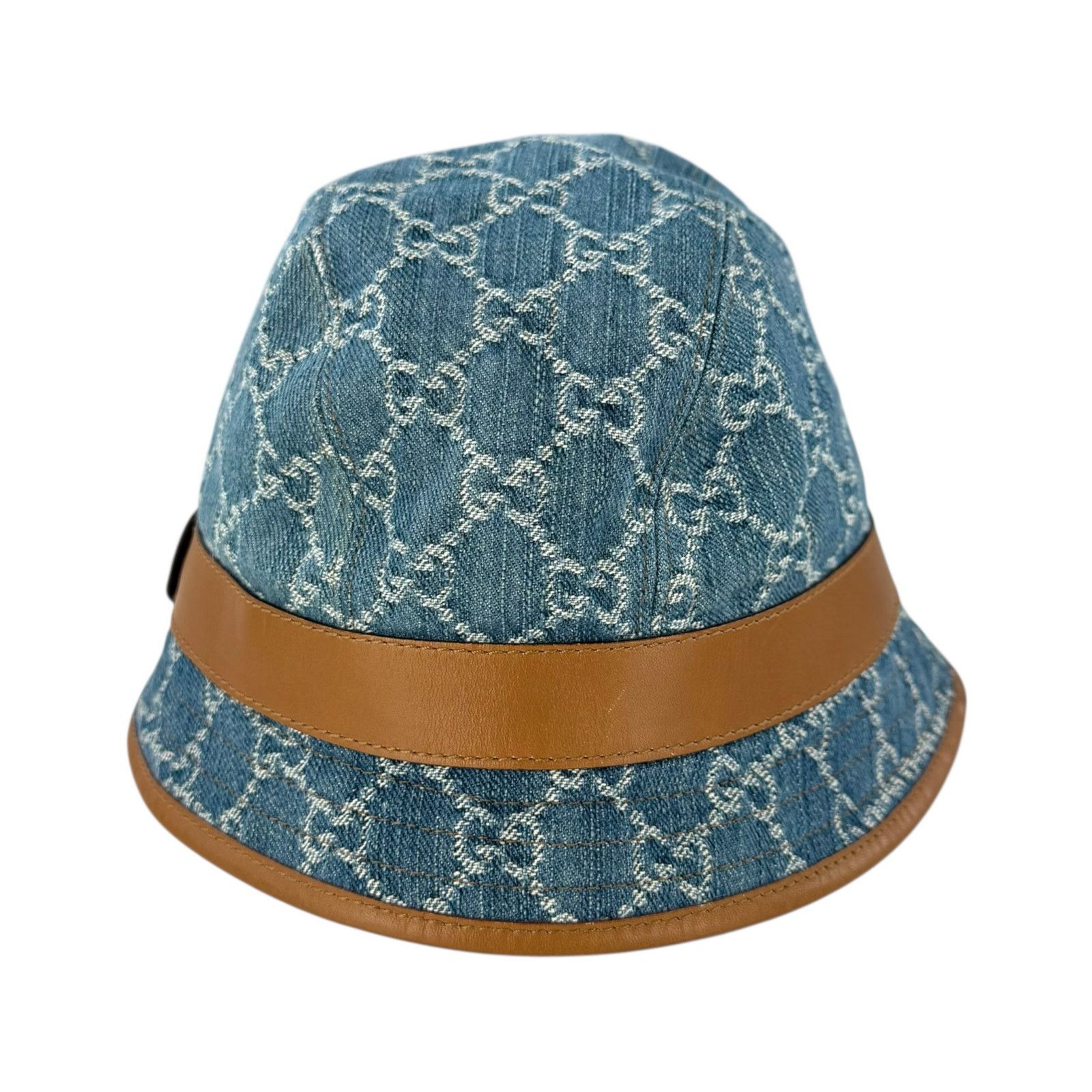 Gucci Gucci Monogram Denim Hat Size ONE SIZE - 3 Thumbnail